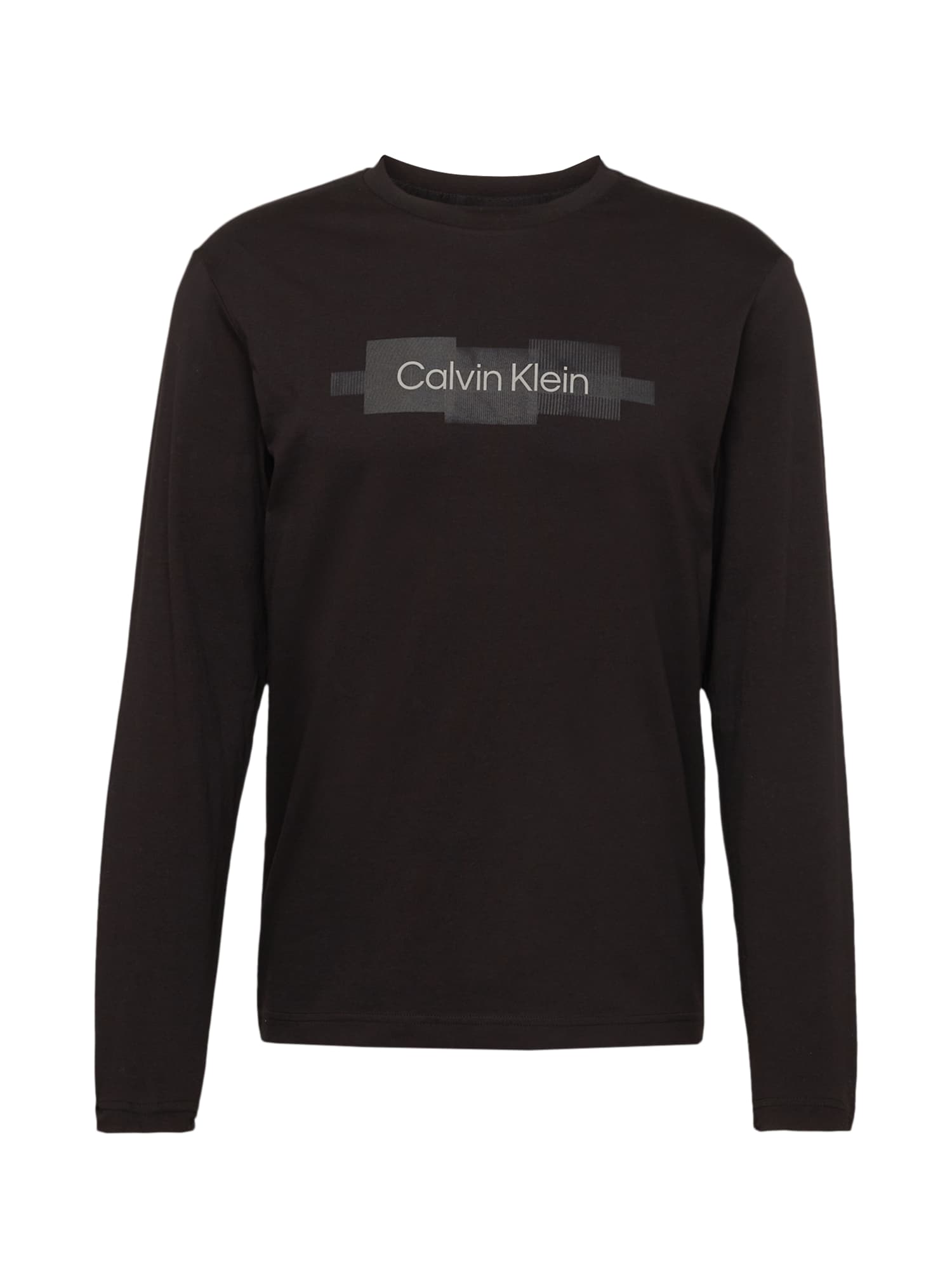 Calvin Klein Majica  črna / bela