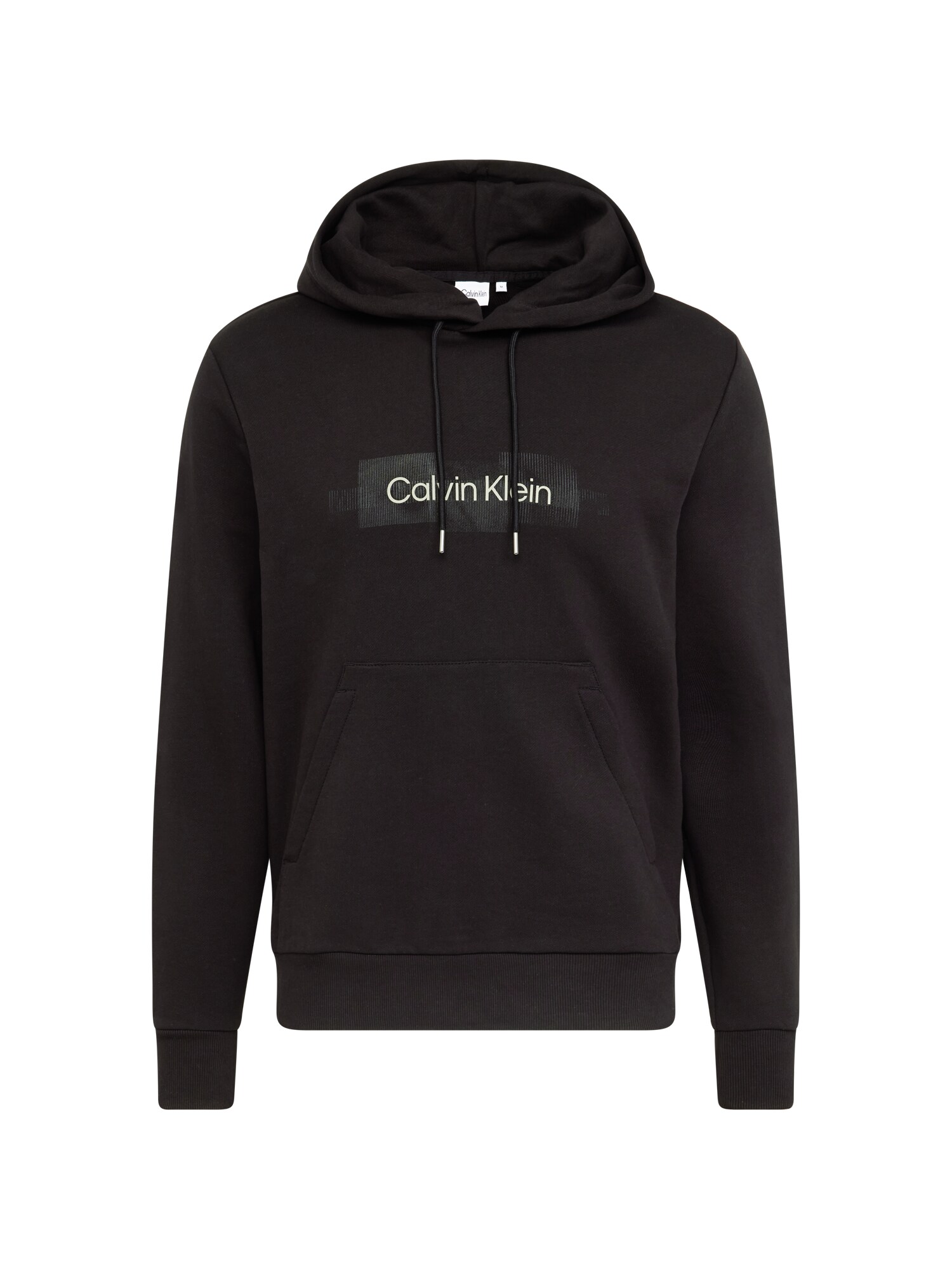 Calvin Klein Majica  črna / bela