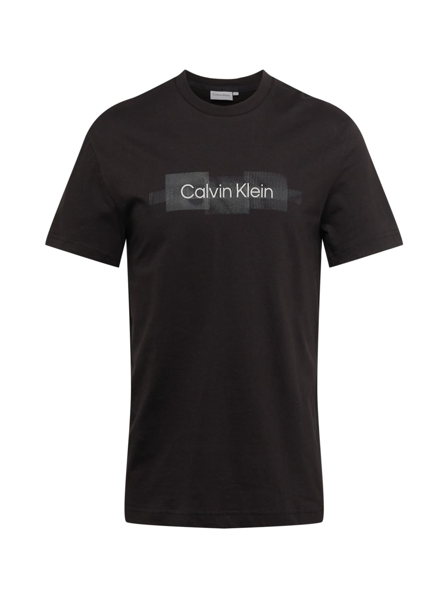 Calvin Klein Majica  siva / črna / bela