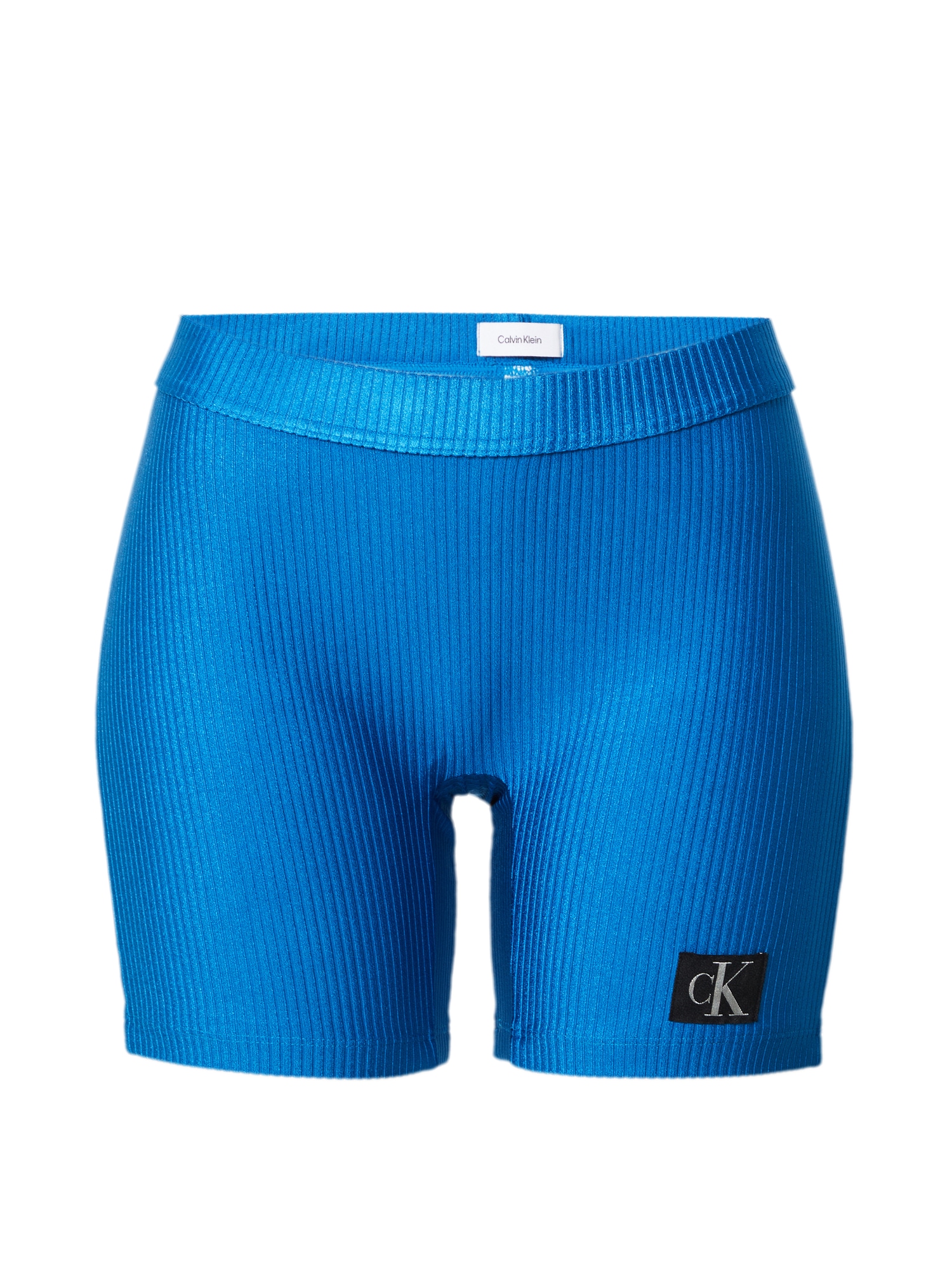 Calvin Klein Swimwear Kratke kopalne hlače  safir / črna / bela