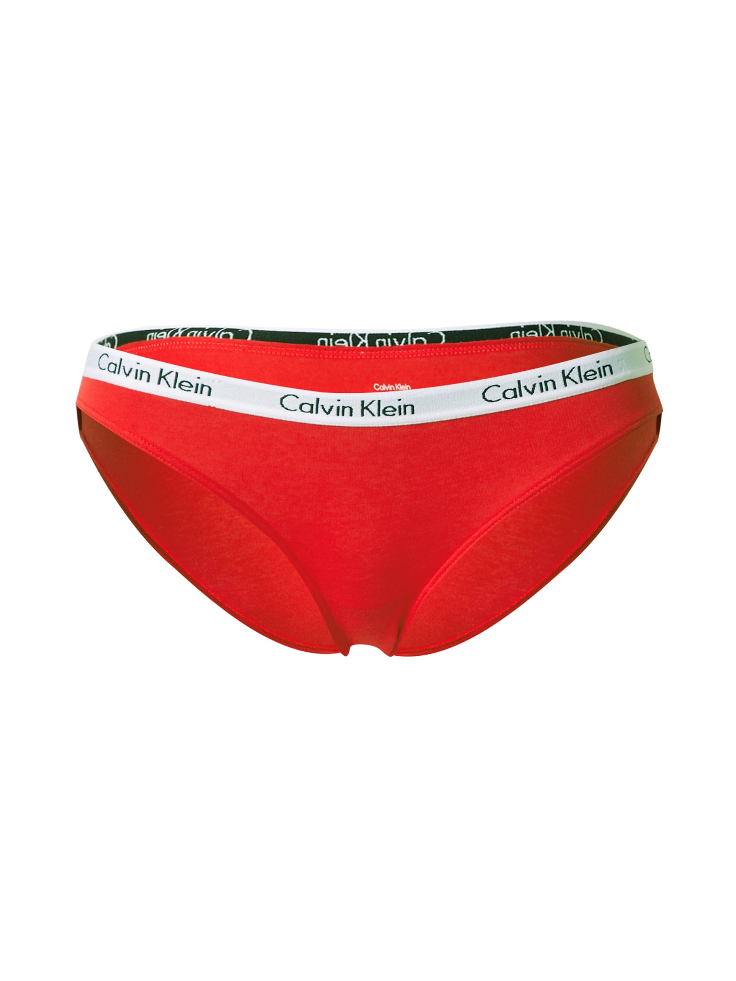 Calvin Klein Underwear Spodnje hlačke 'Carousel'  ognjeno rdeča / črna / bela