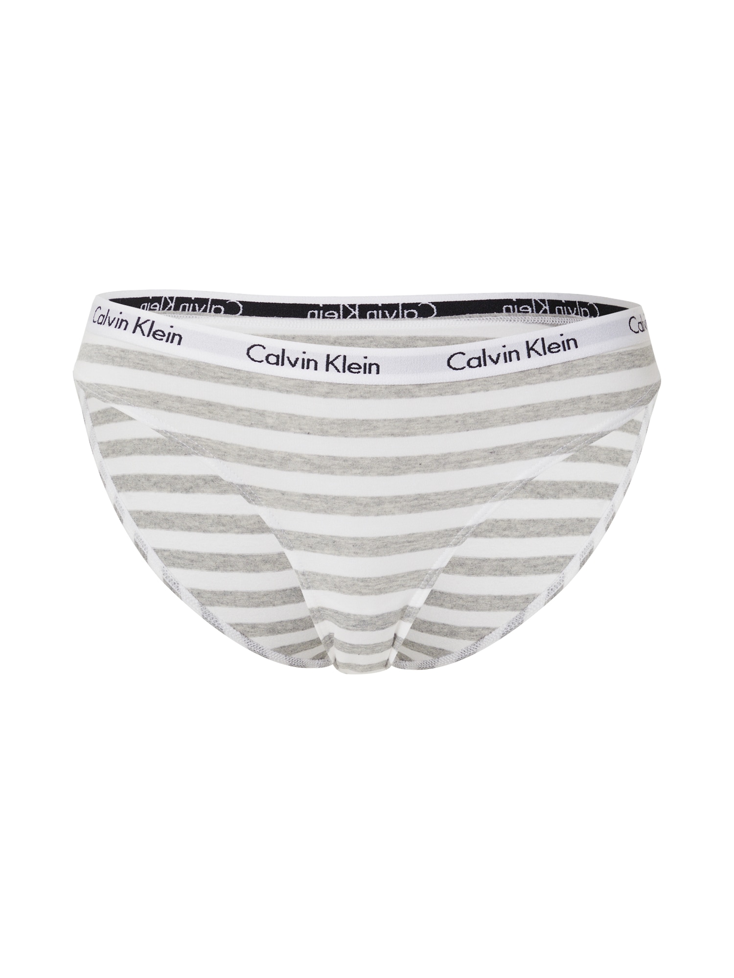 Calvin Klein Underwear Spodnje hlačke 'Carousel'  svetlo siva / bela