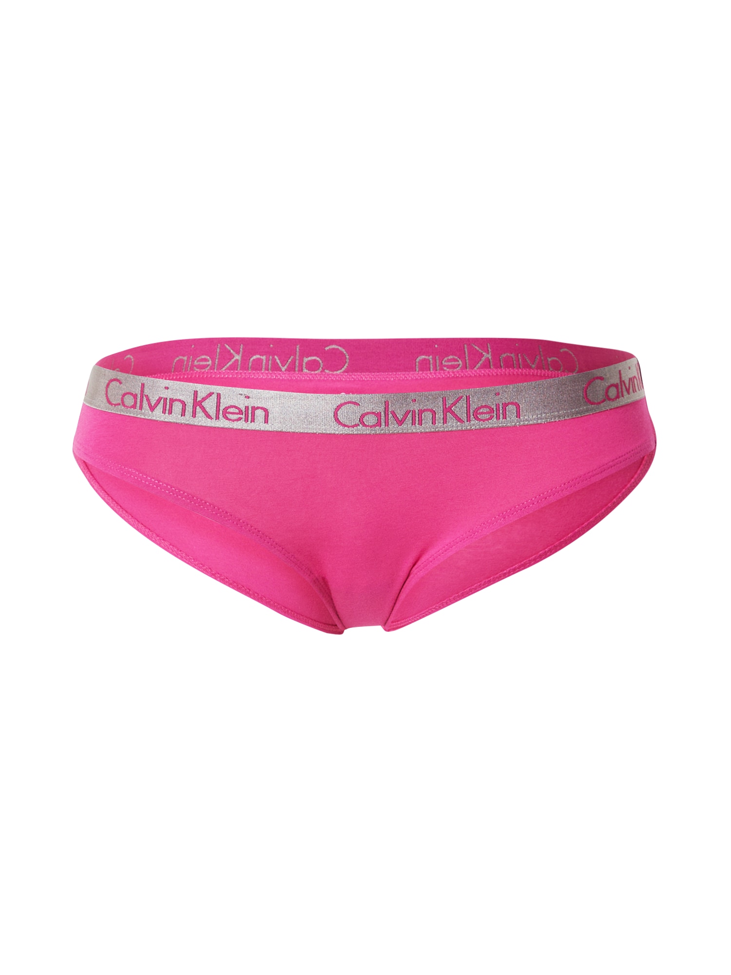 Calvin Klein Underwear Spodnje hlačke  roza / srebrna