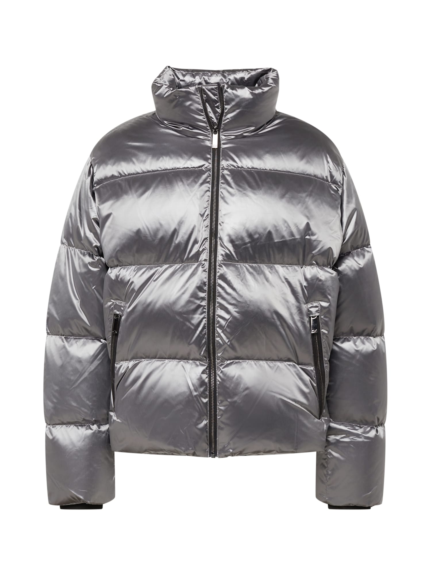 Calvin Klein Zimska jakna  srebrna