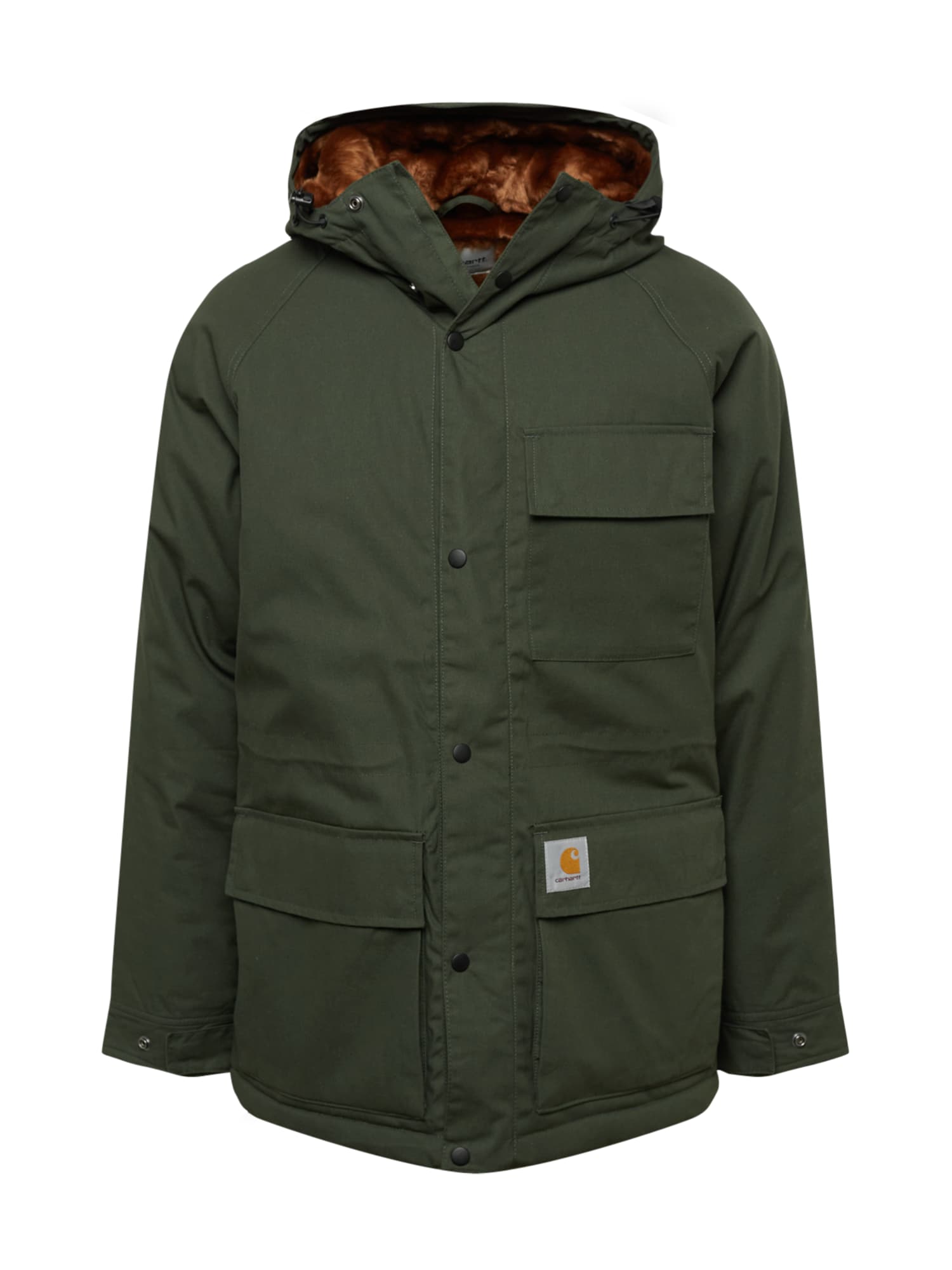 Carhartt WIP Prehodna jakna  temno zelena