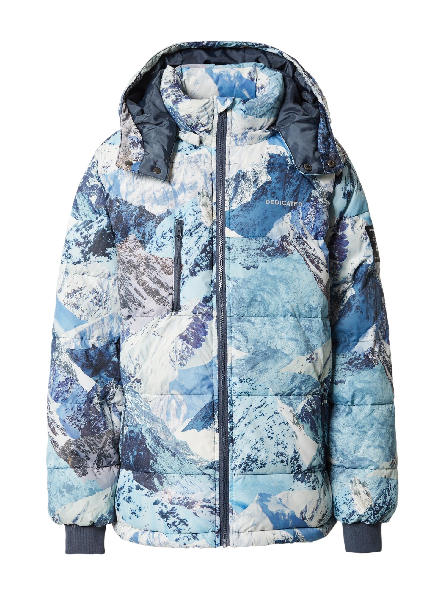 DEDICATED. Zimska jakna 'Dundret'  modra / svetlo modra / bela