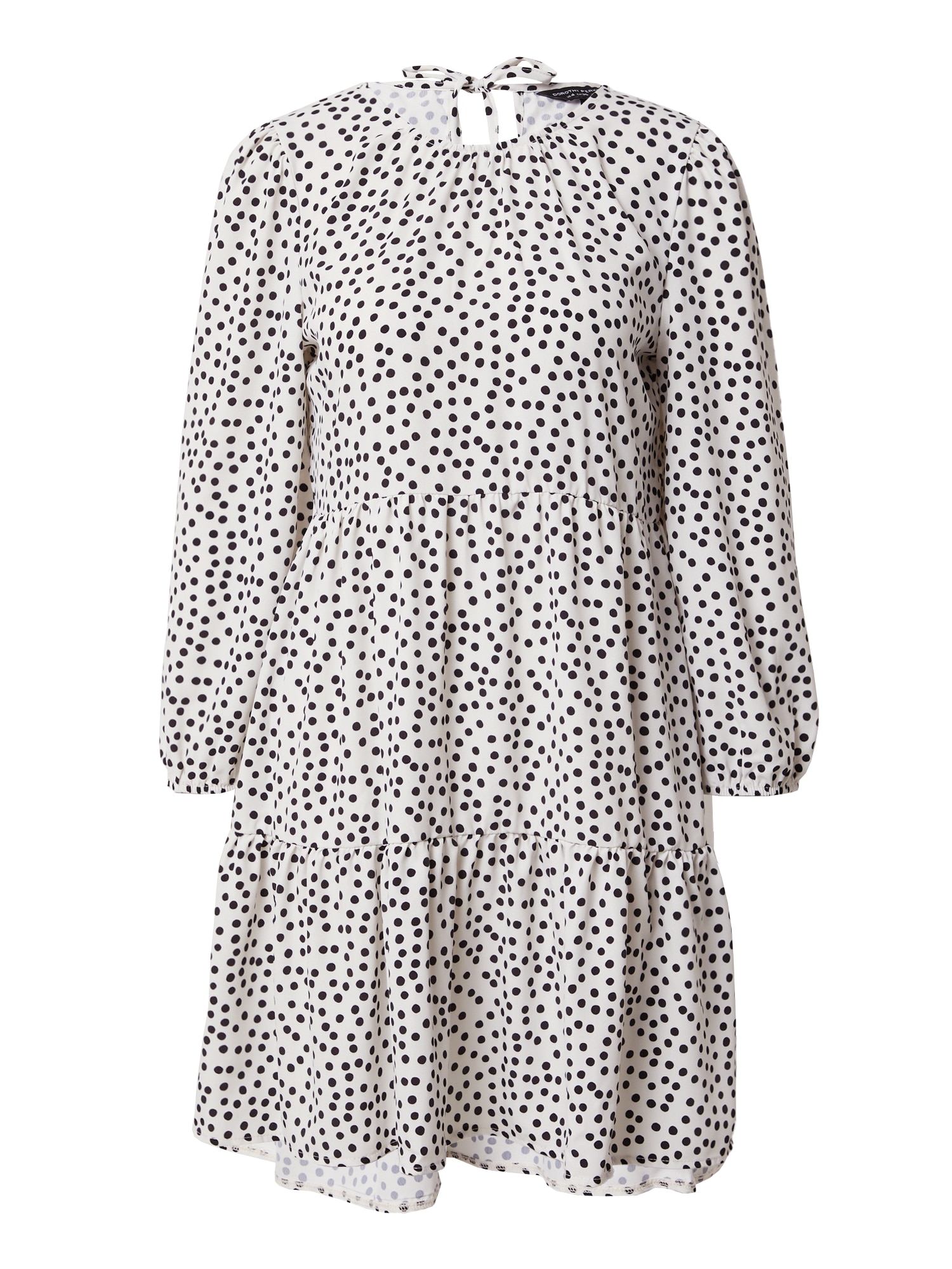 Dorothy Perkins Obleka 'Sandy'  črna / bela