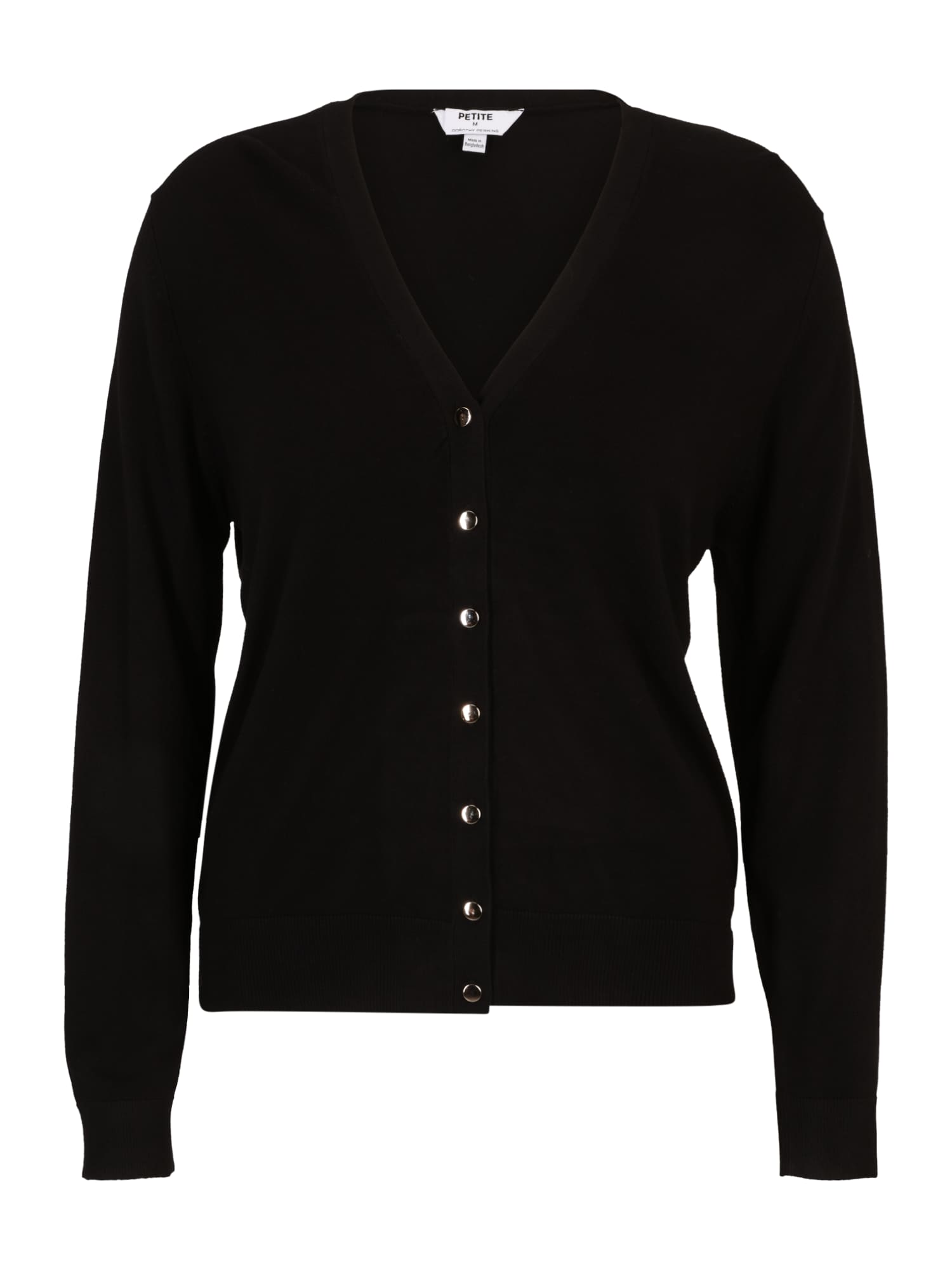 Dorothy Perkins Petite Pletena jopa  črna
