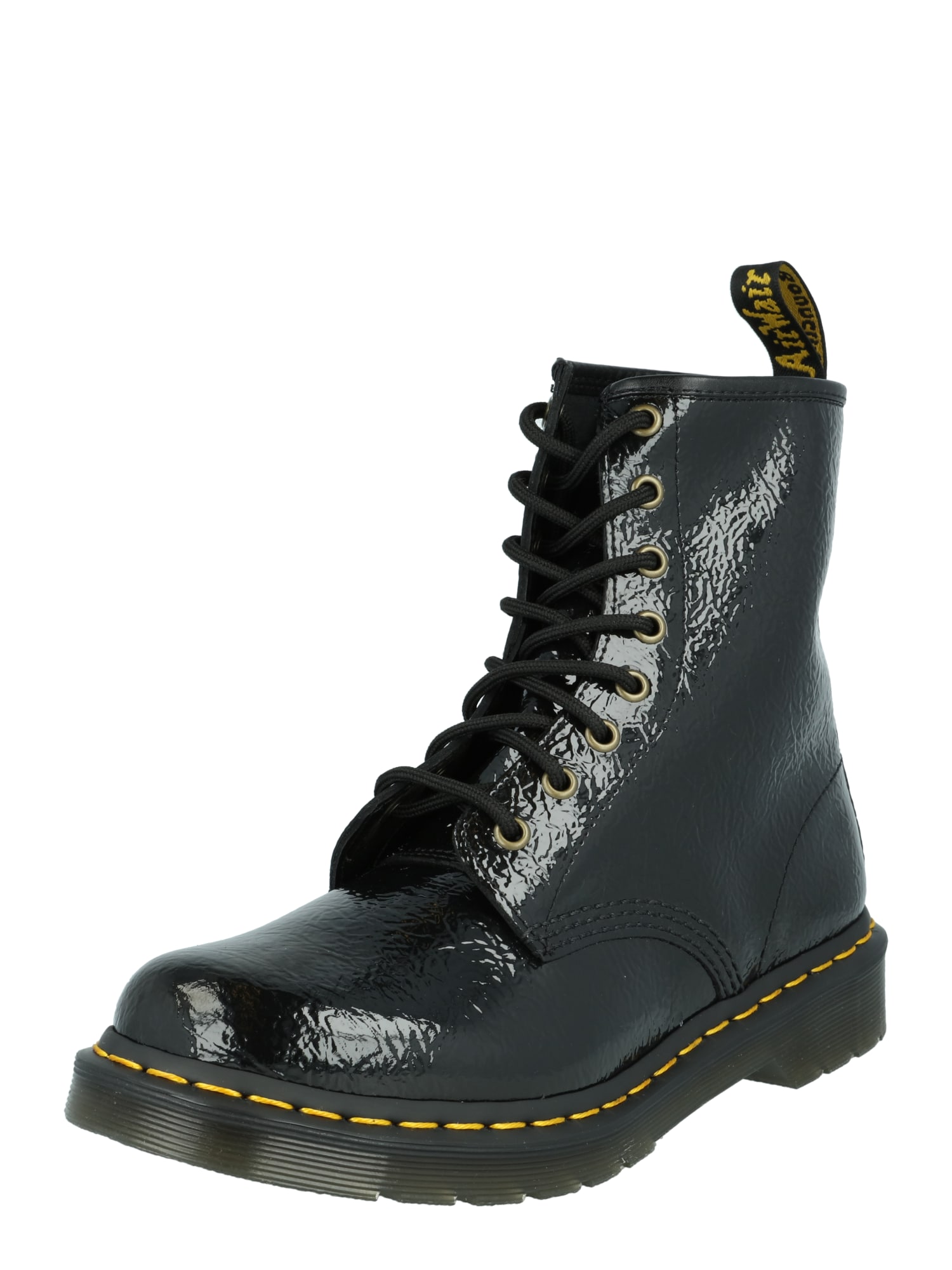 Dr. Martens Gležnarji z vezalkami  črna