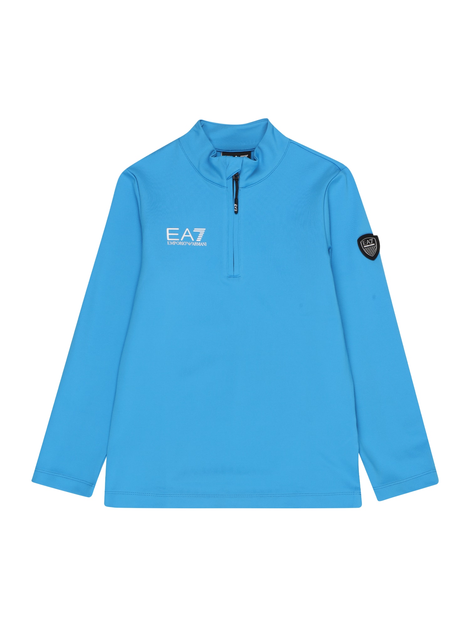 EA7 Emporio Armani Majica  turkizna / črna / bela