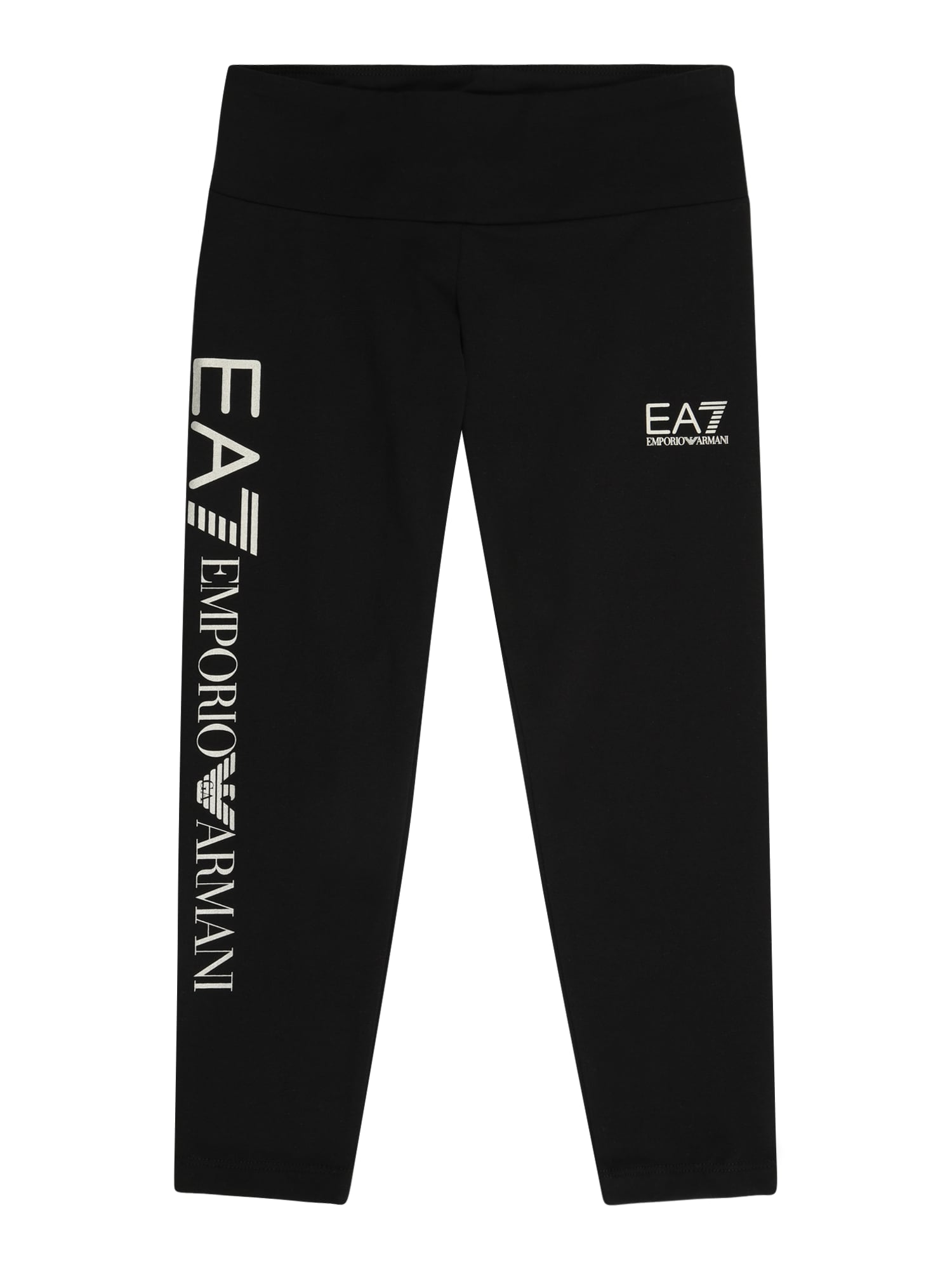 EA7 Emporio Armani Pajkice  črna / bela