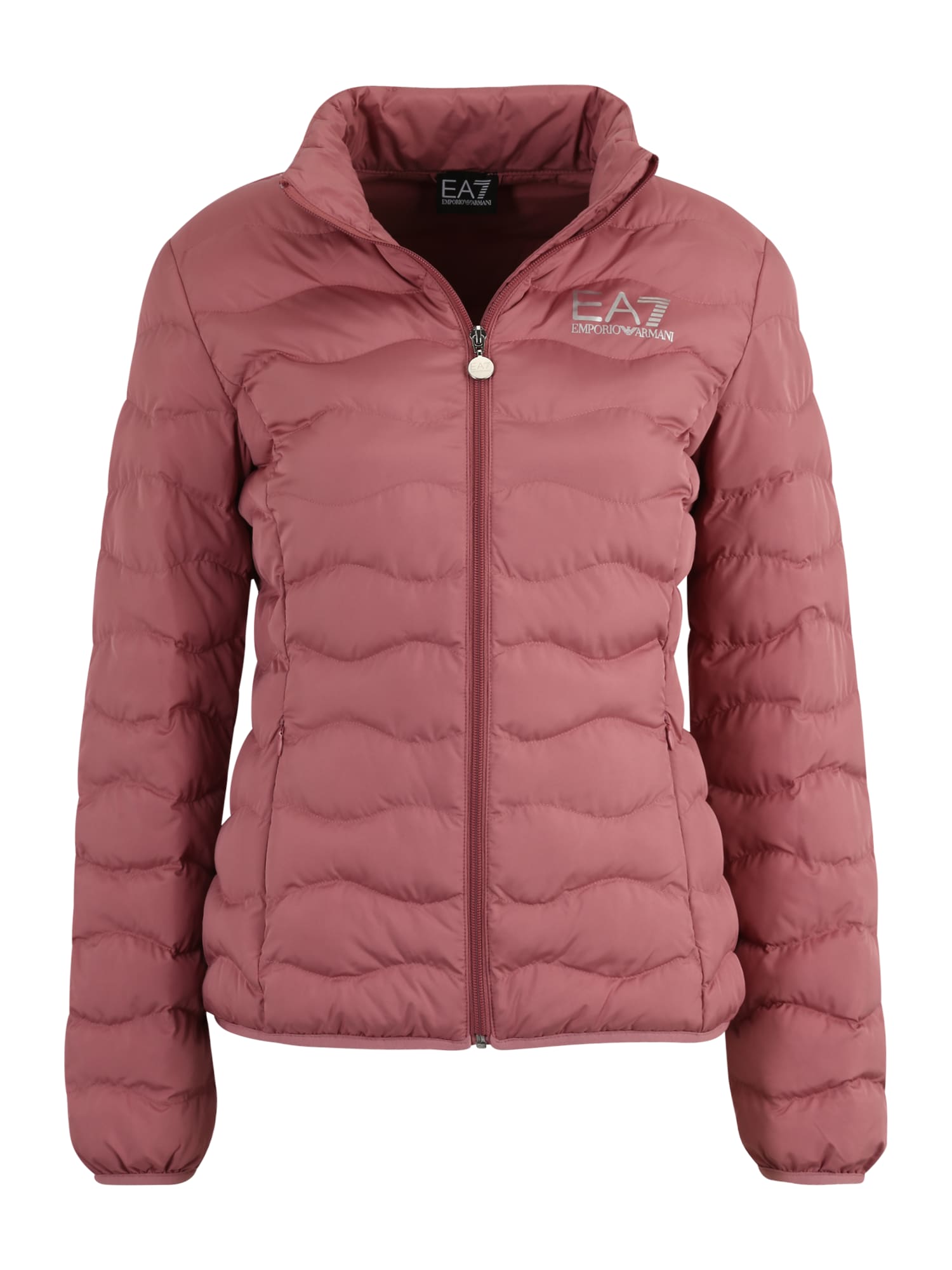 EA7 Emporio Armani Prehodna jakna  roza / srebrna