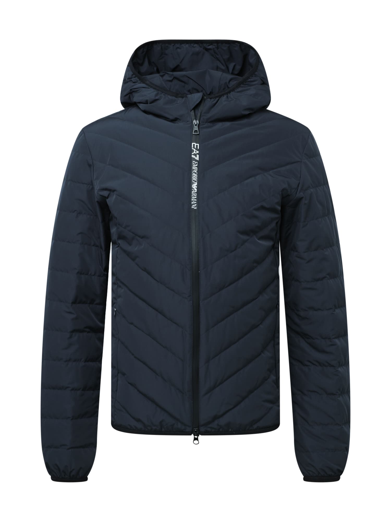 EA7 Emporio Armani Zimska jakna  temno modra / bela