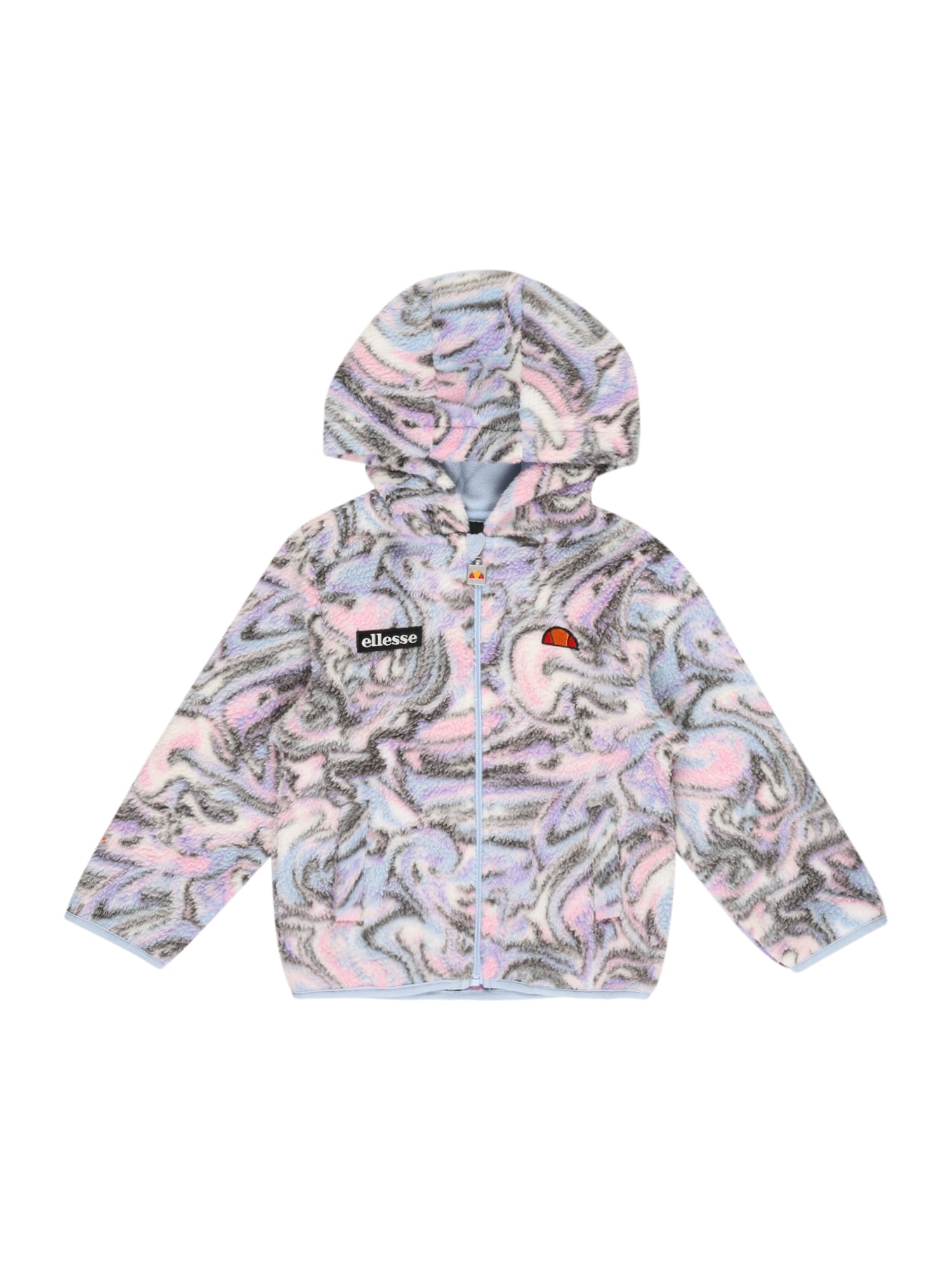 ELLESSE Jopa iz flisa  svetlo modra / siva / roza / črna