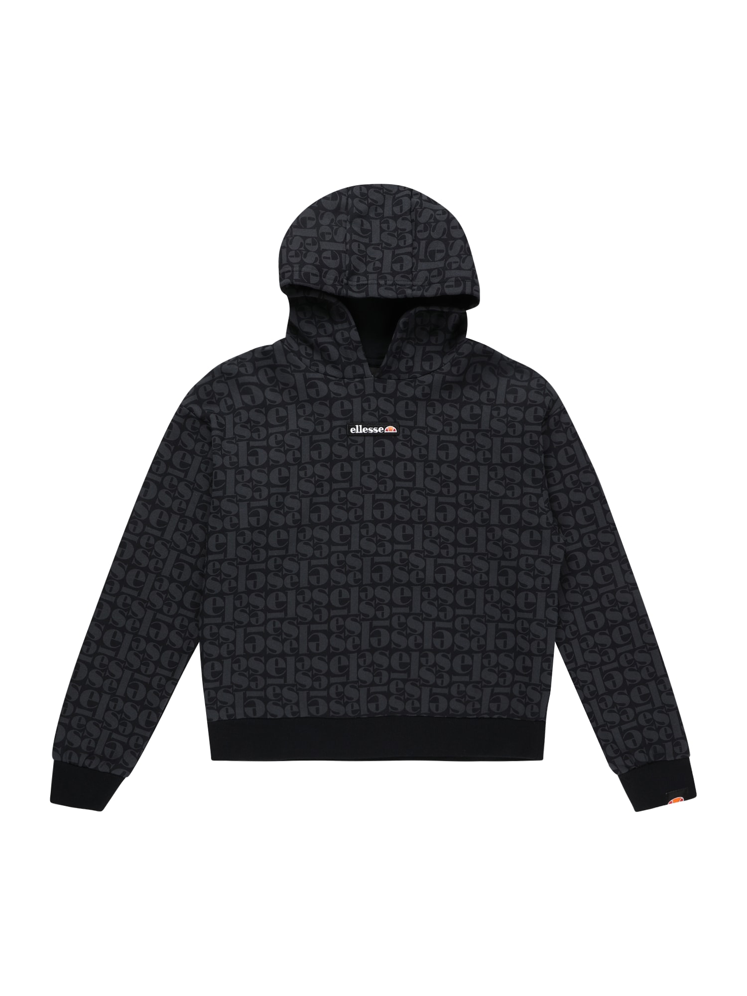 ELLESSE Majica  kamen / mandarina / črna / bela