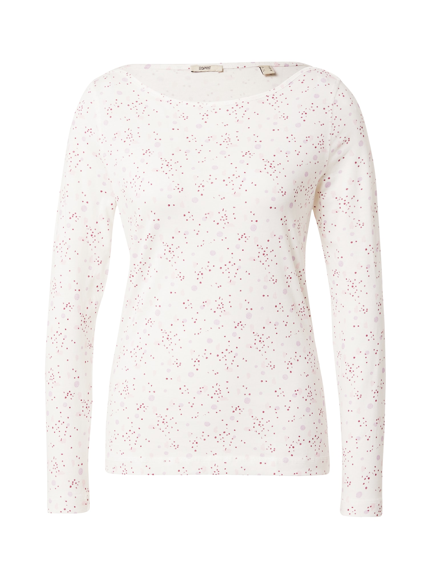 ESPRIT Majica  lila / roza / off-bela