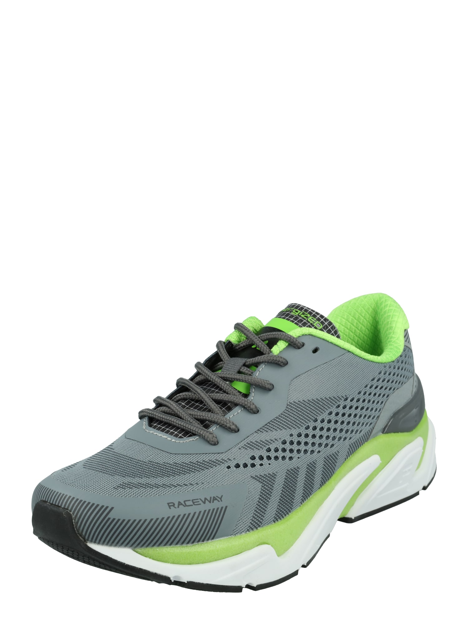 FILA Nizke superge 'RACEWAY'  siva / limeta