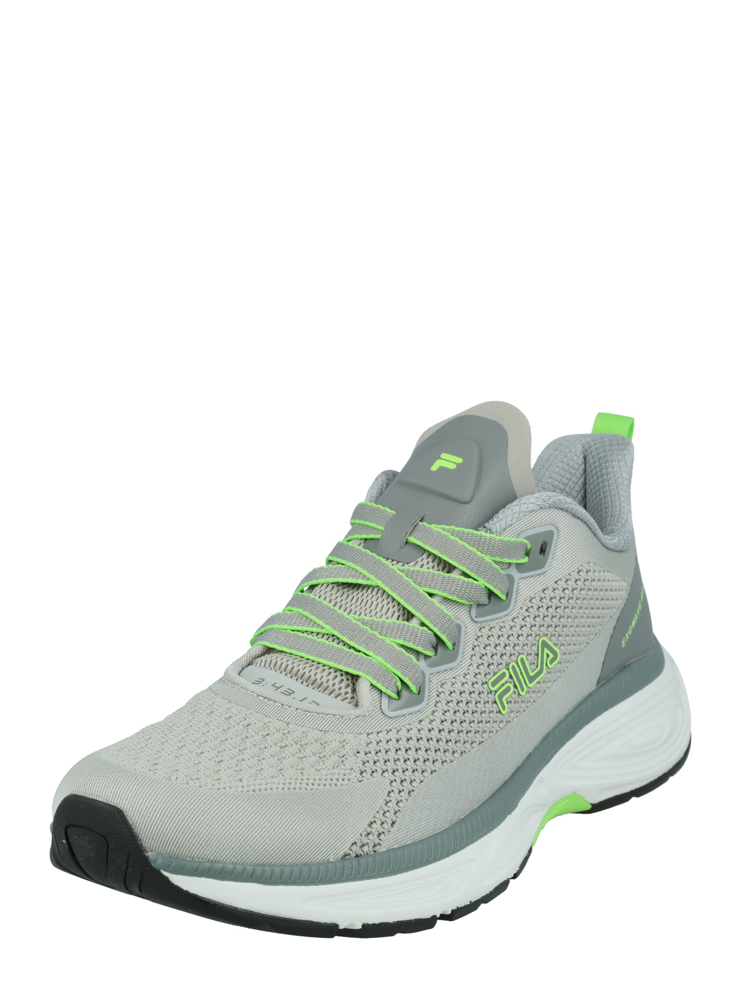 FILA Športni čevelj 'EXOWAVE RACE'  siva / limeta