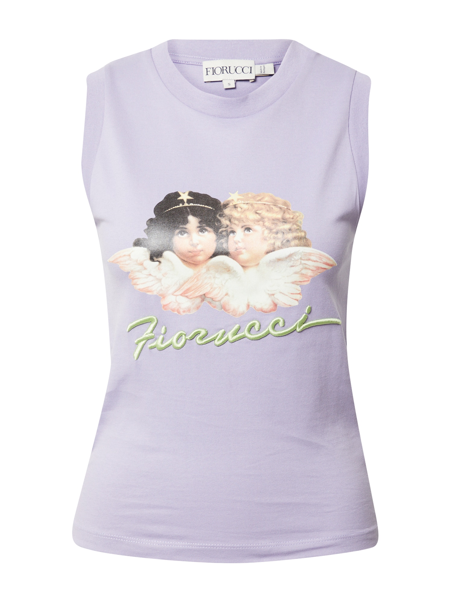 Fiorucci Top  kremna / svetlo rumena / sivka / črna