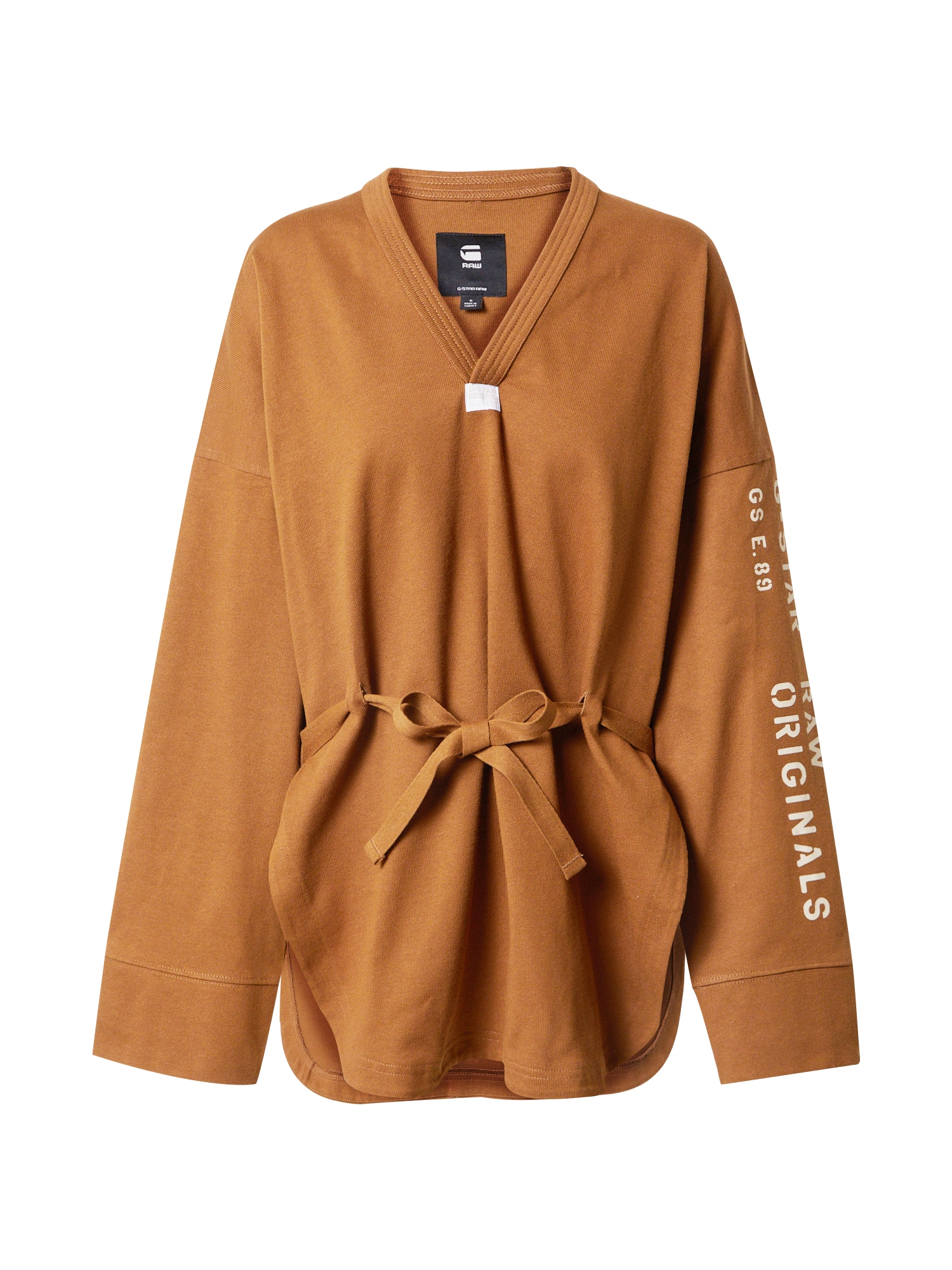 G-Star RAW Majica  oker / bela