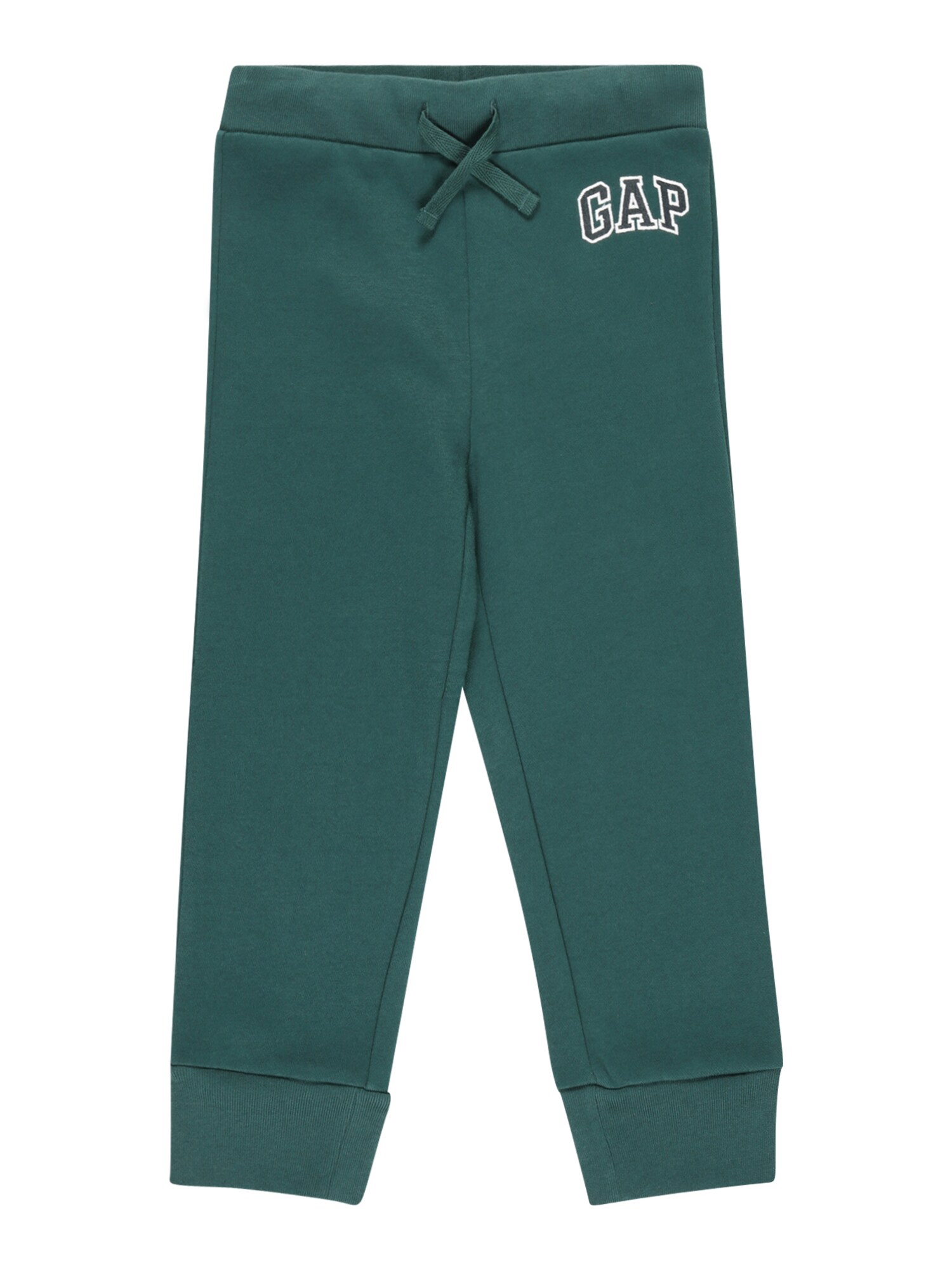 GAP Hlače  smaragd / bela