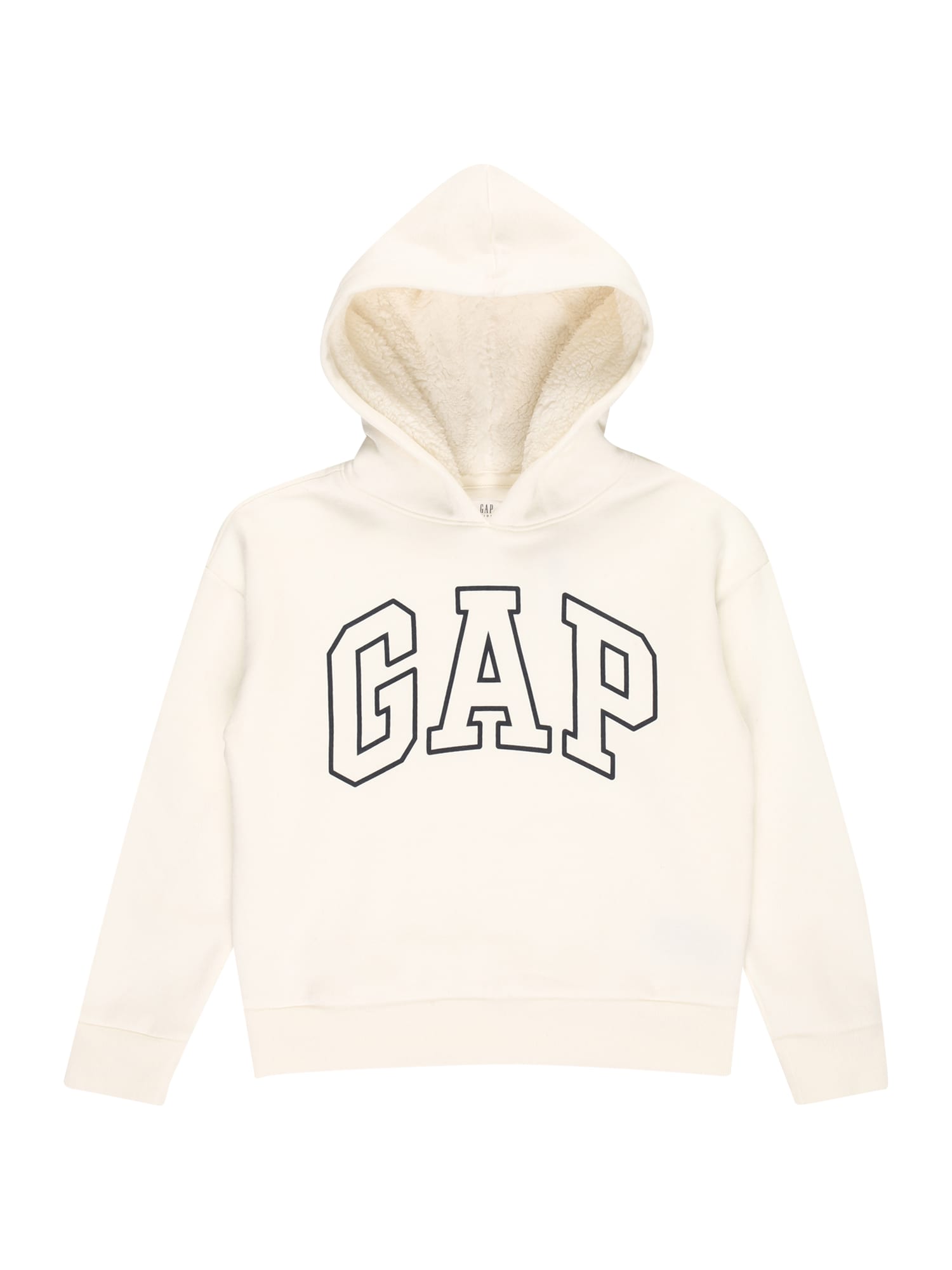 GAP Majica  črna / naravno bela