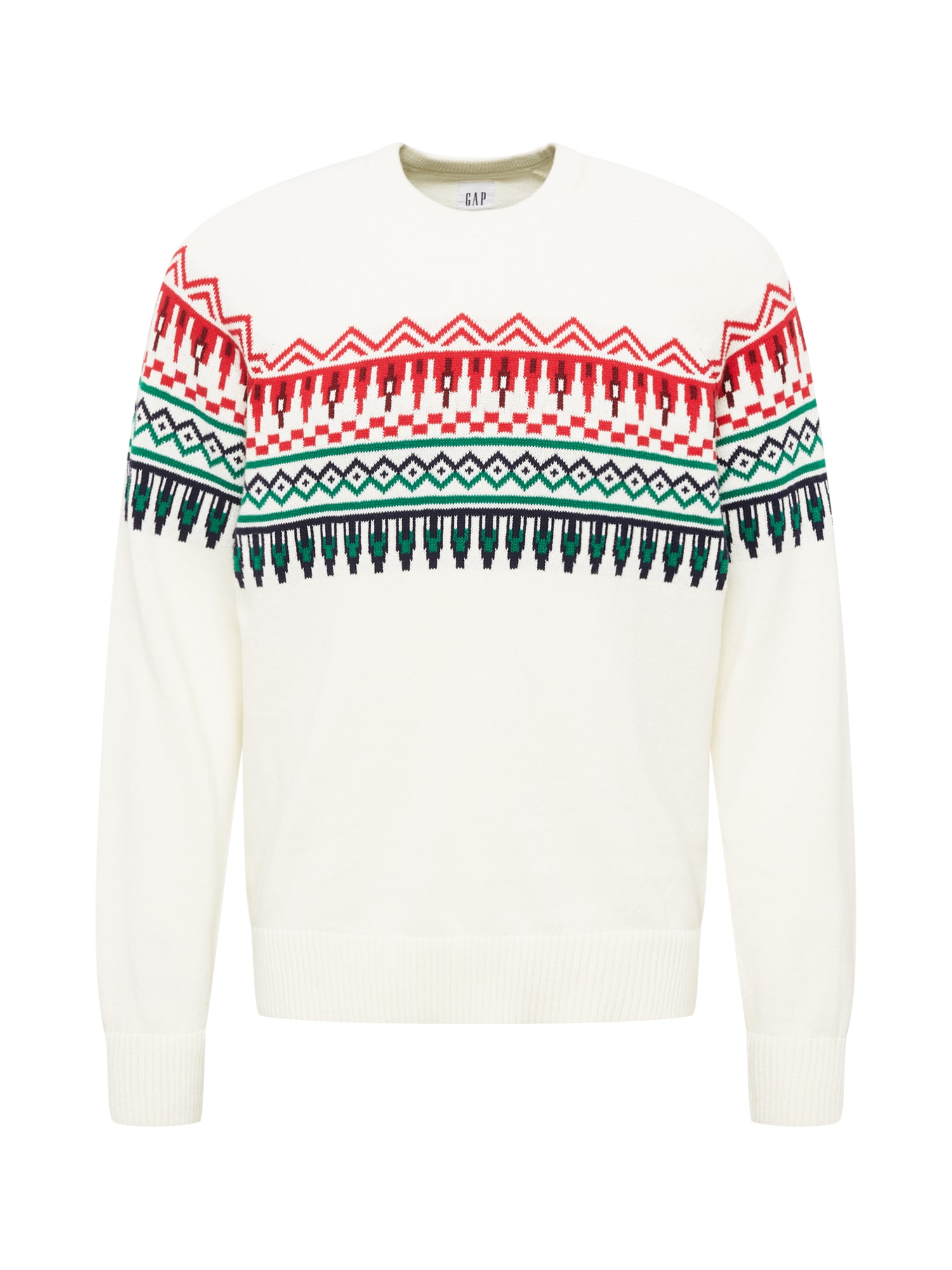 GAP Pulover 'FAIR ISLE'  mešane barve / off-bela