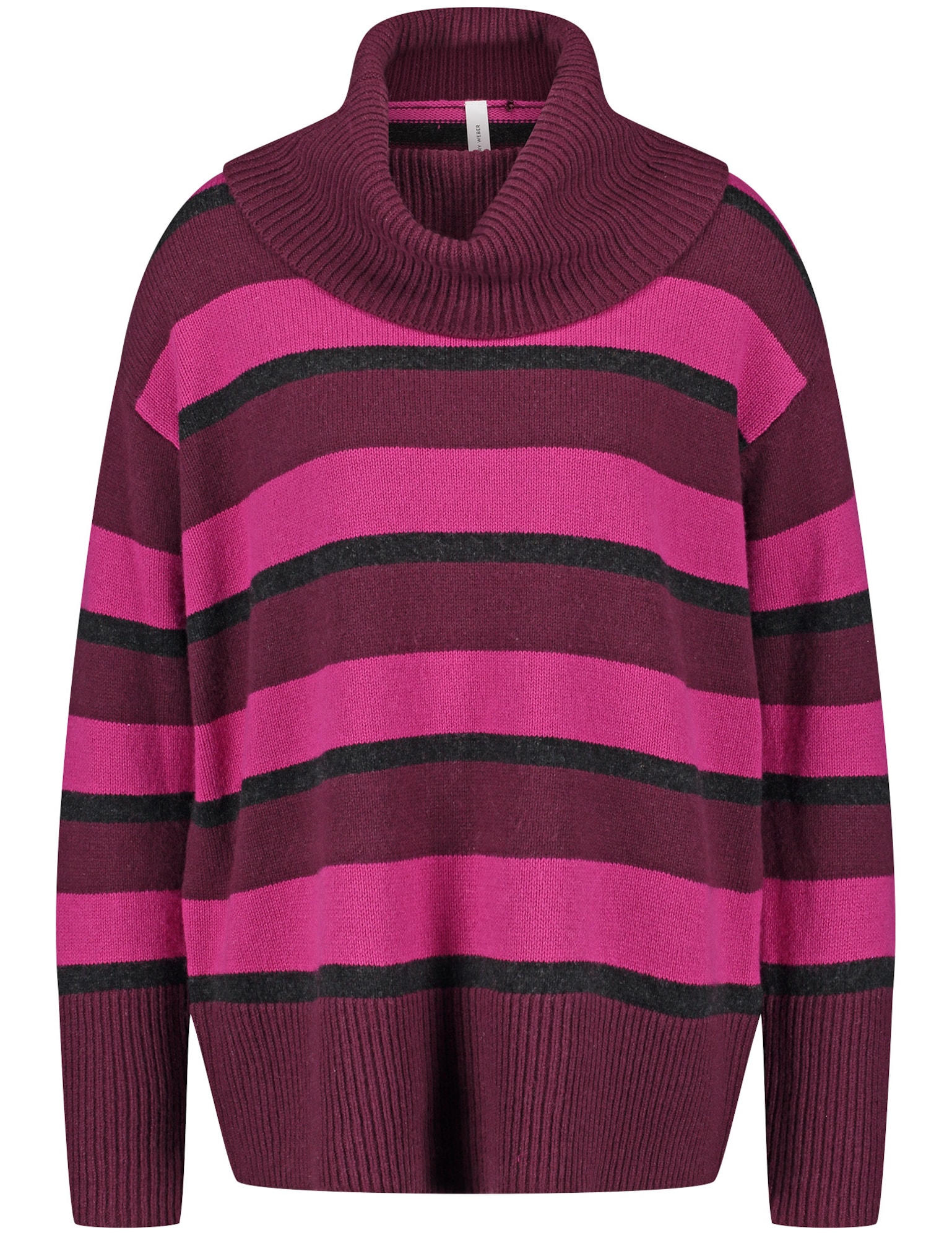 GERRY WEBER Pulover  mešane barve / roza / bordo