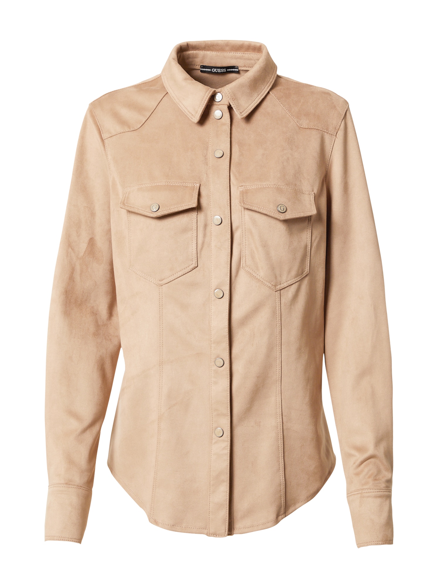 GUESS Bluza  pesek