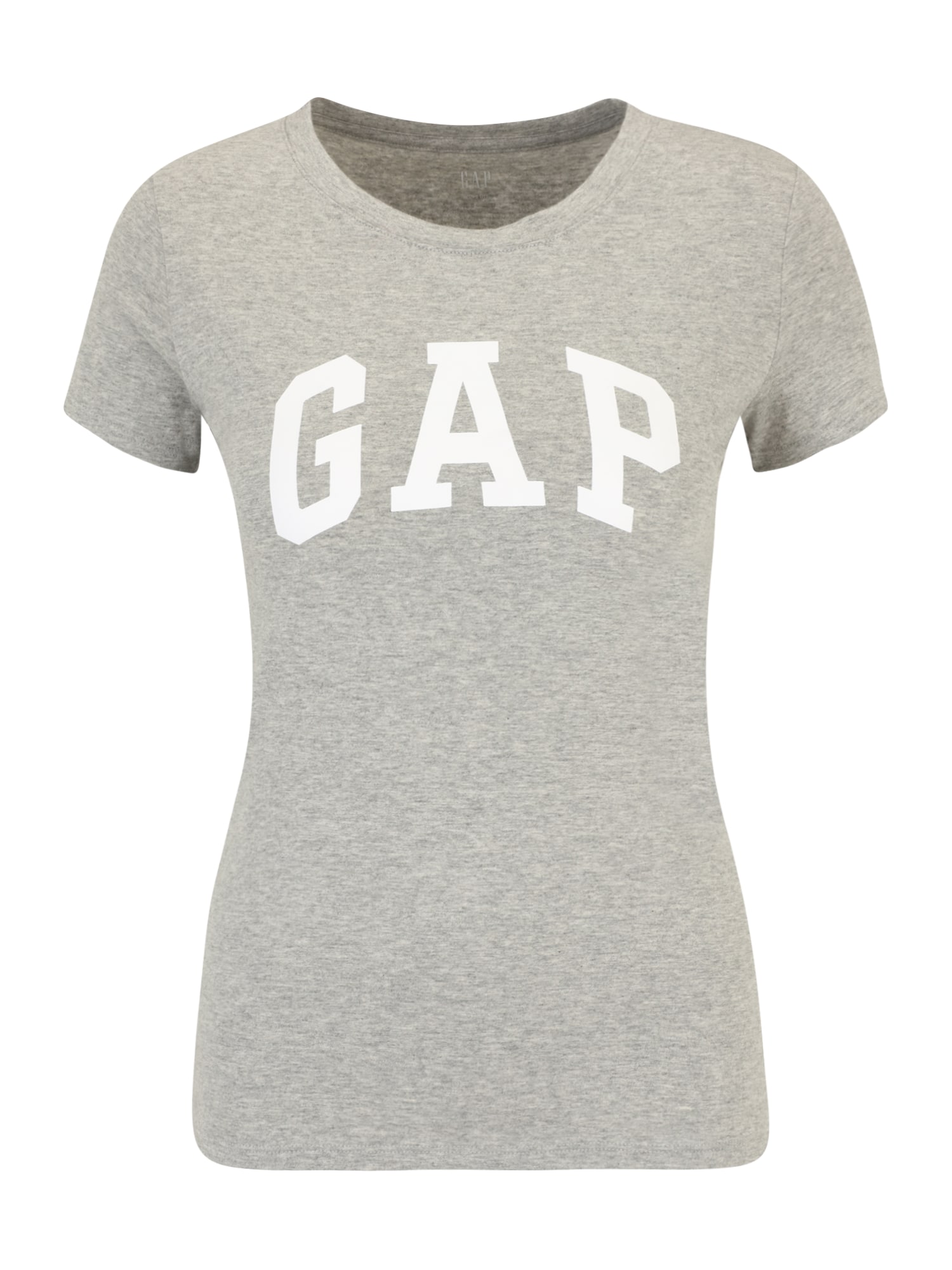 Gap Petite Majica  pegasto siva / off-bela