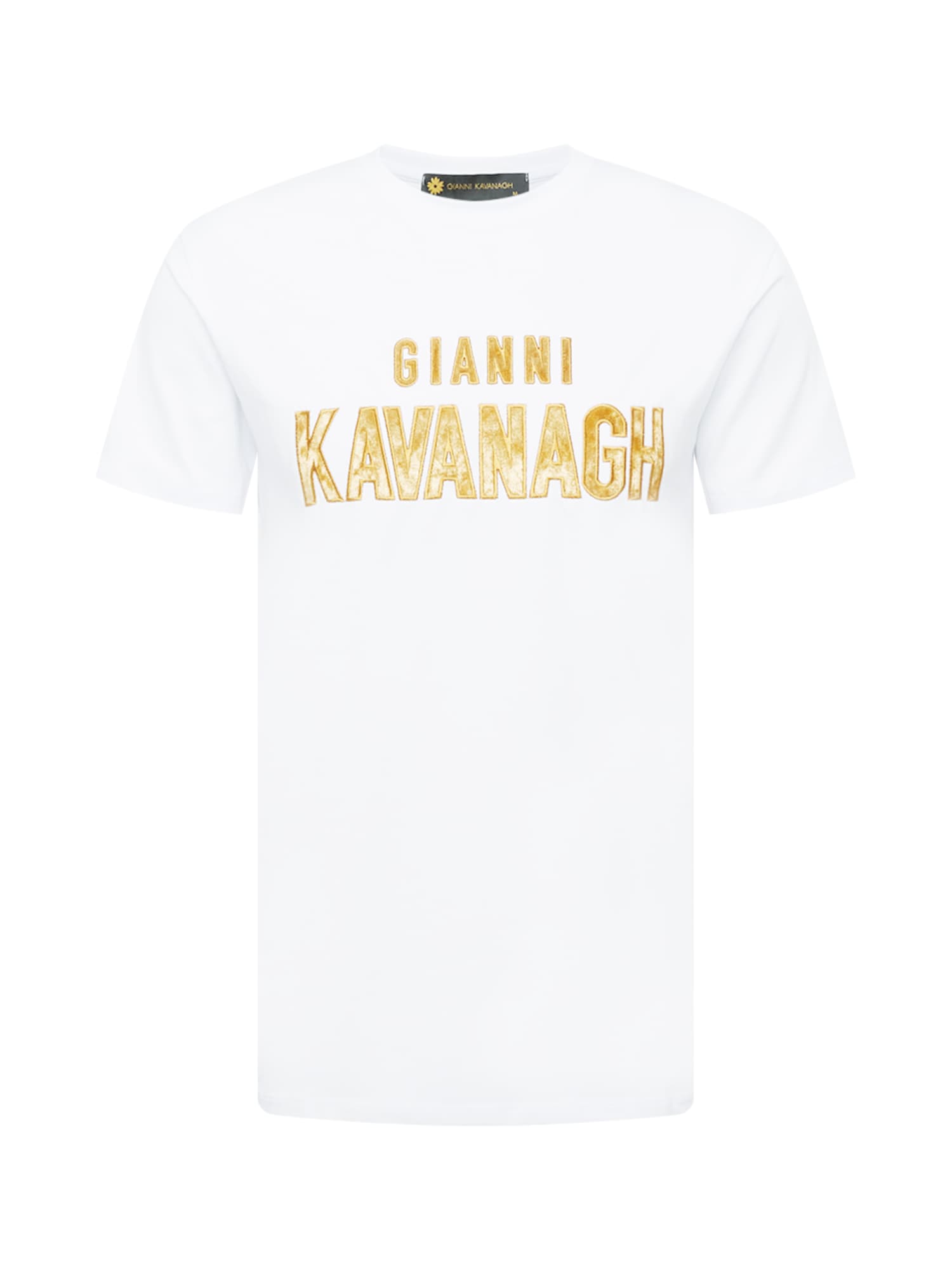 Gianni Kavanagh Majica  zlata / bela