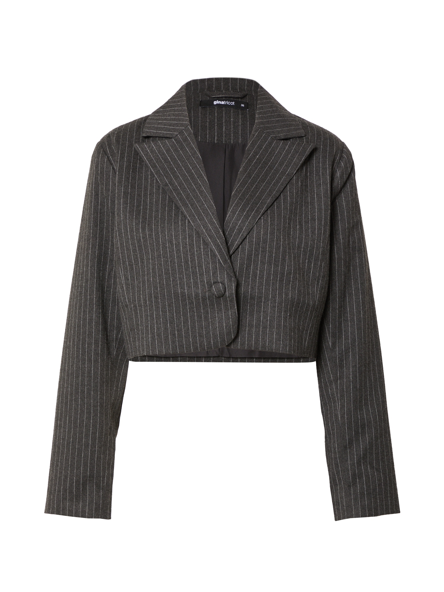 Gina Tricot Blazer 'Annelie'  siva / temno siva