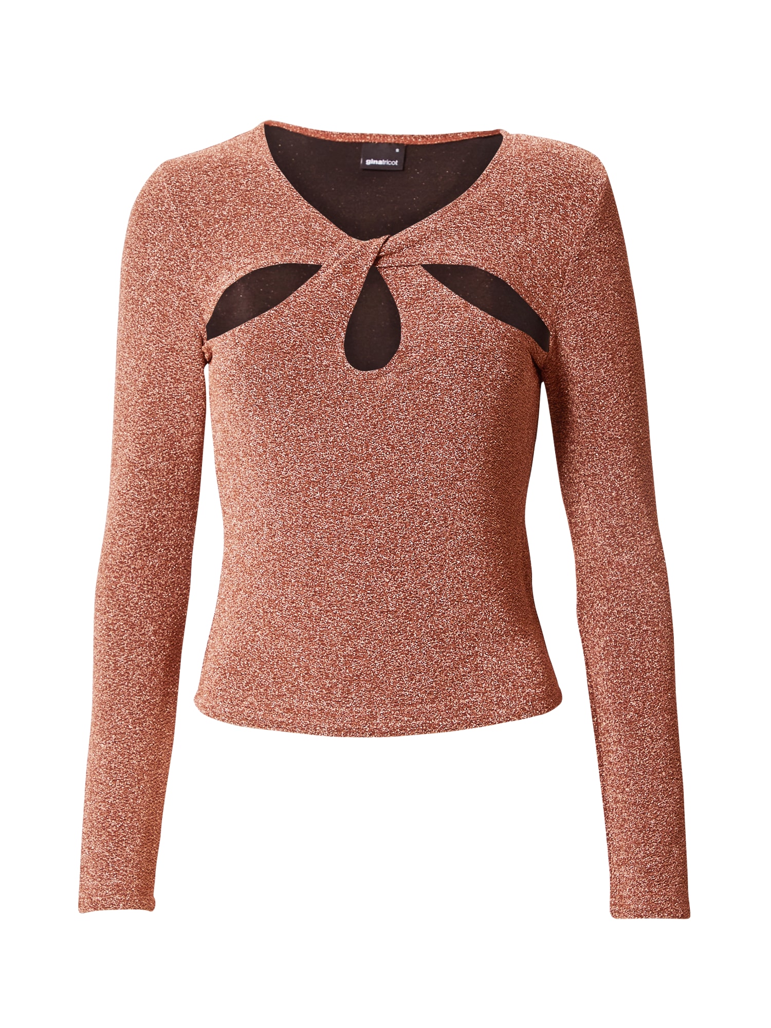 Gina Tricot Majica 'Lexi'  rjasto rjava