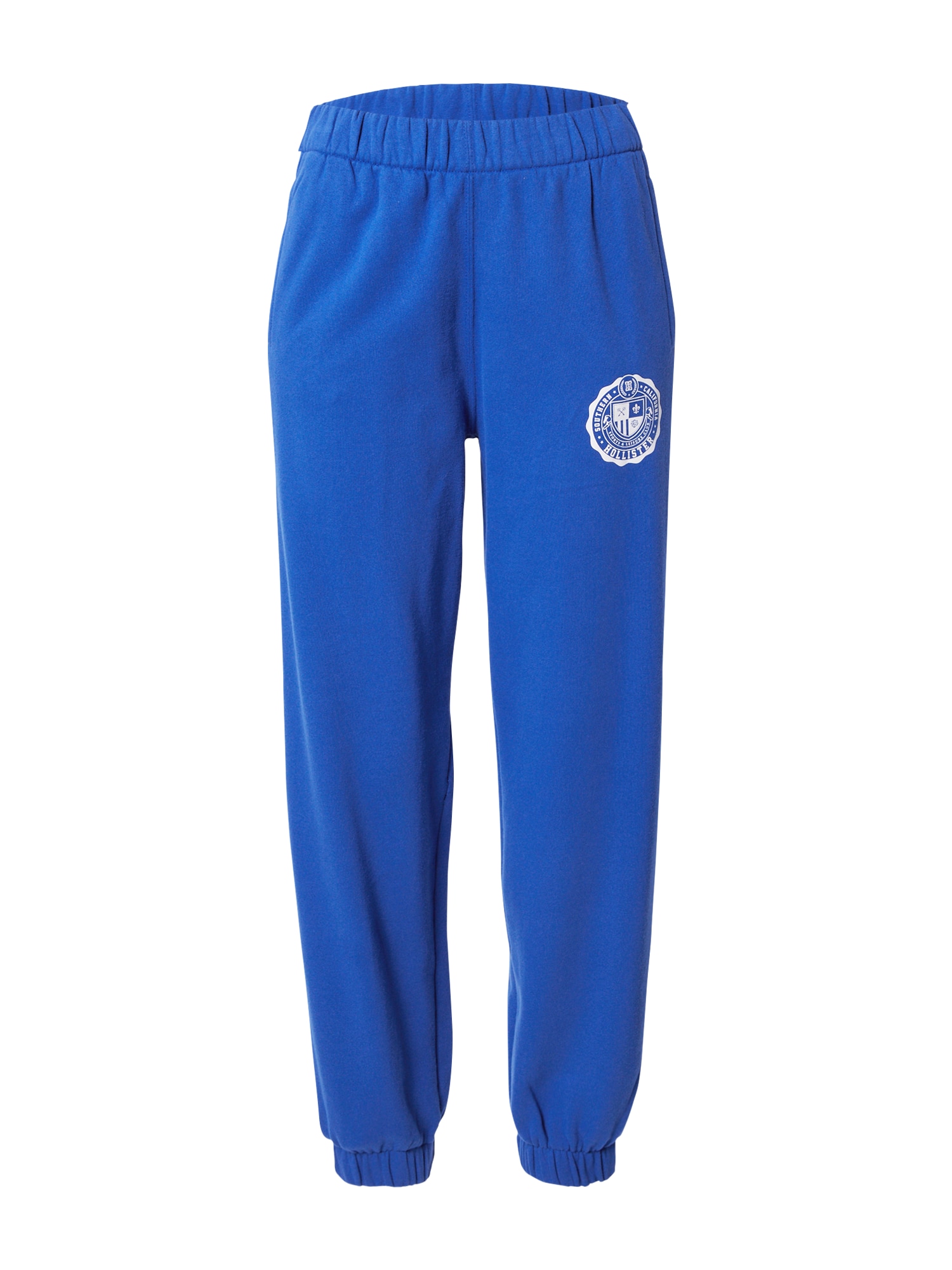 HOLLISTER Hlače  modra / bela