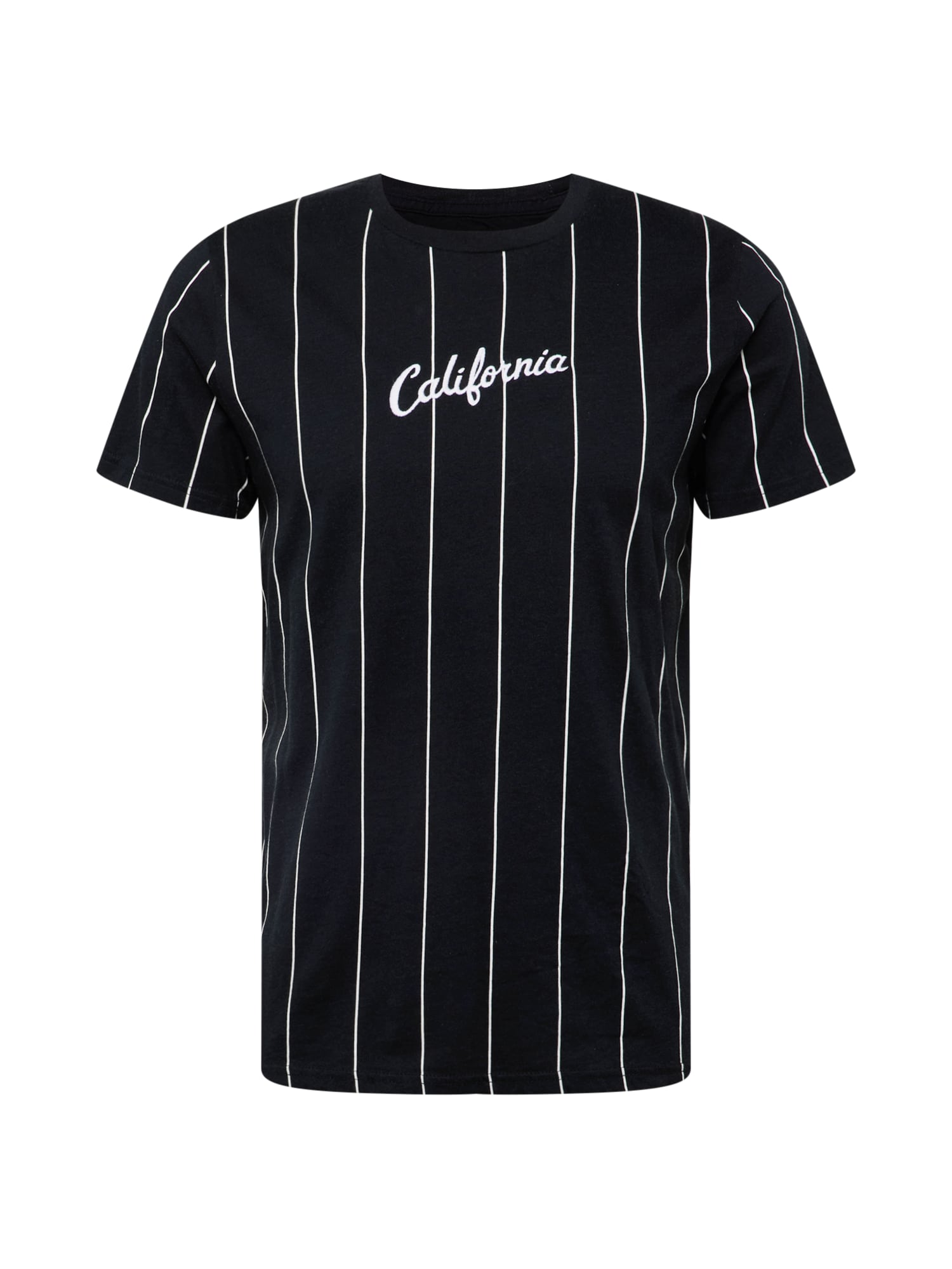 HOLLISTER Majica  črna / bela