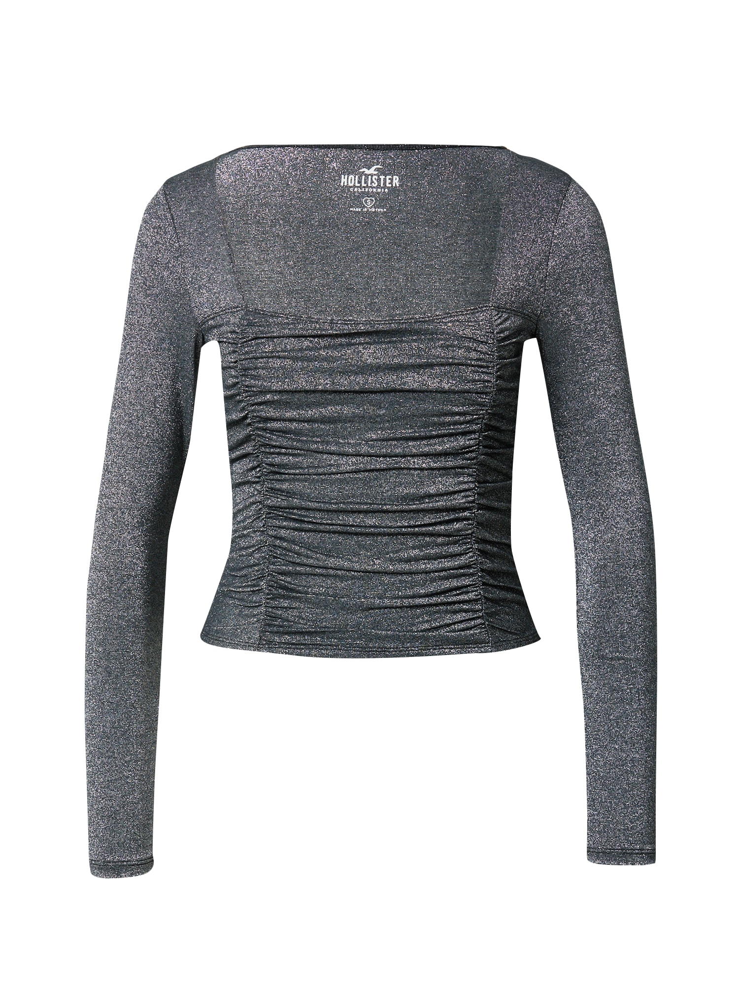 HOLLISTER Majica  srebrna