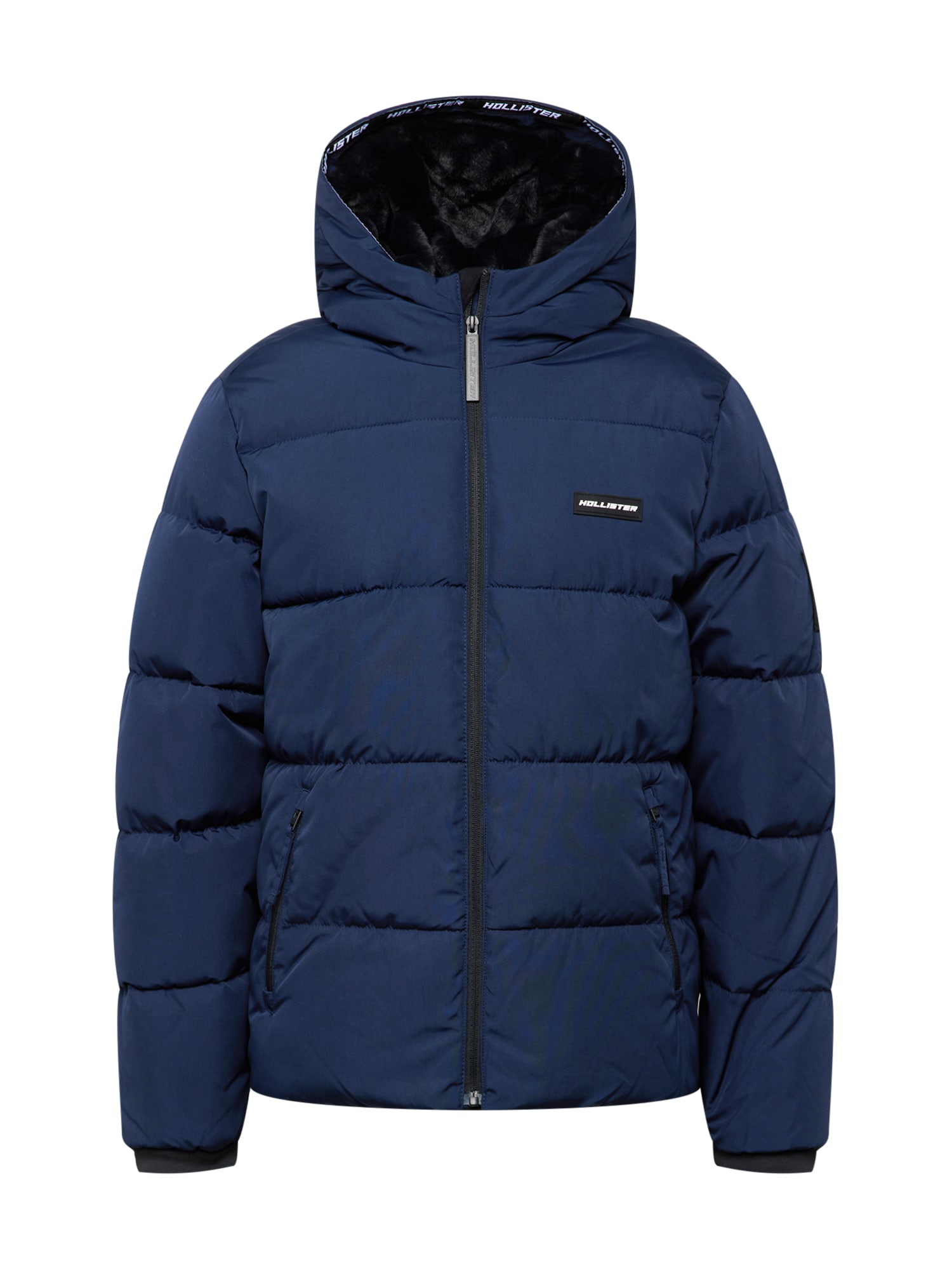 HOLLISTER Zimska jakna  temno modra