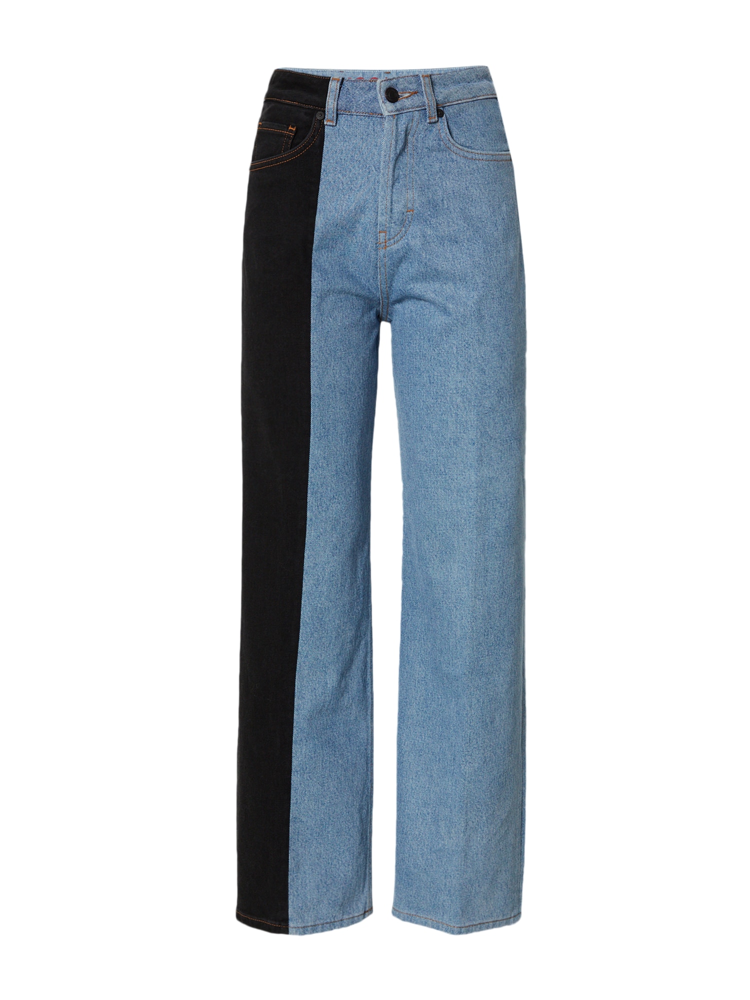 HUGO Kavbojke '937'  moder denim / črn denim