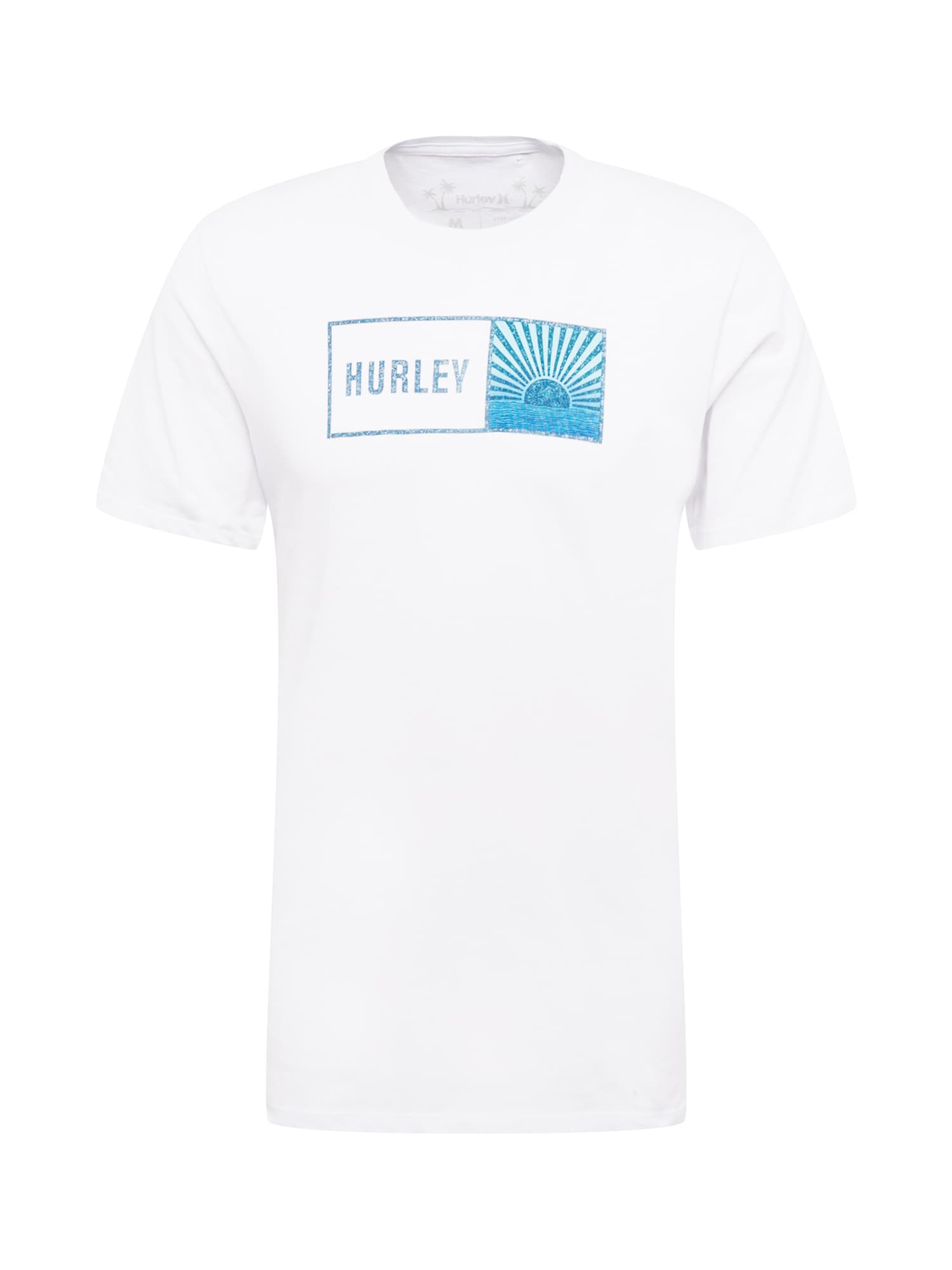 Hurley Funkcionalna majica  marine / svetlo modra / bela