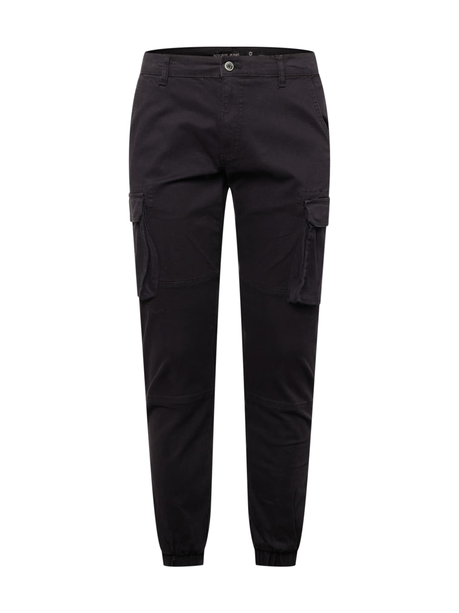 INDICODE JEANS Kargo hlače 'Chungo'  črna