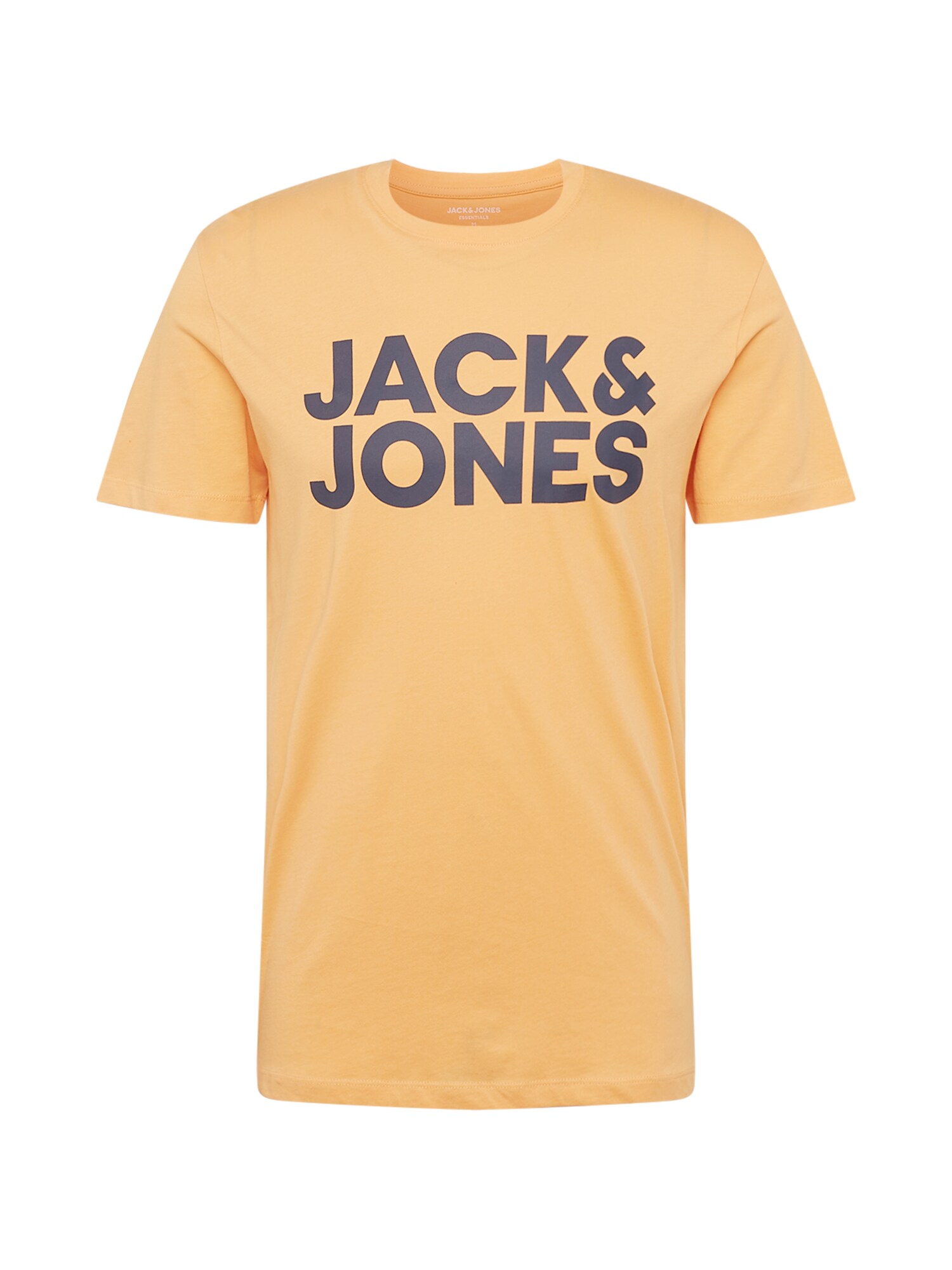 JACK & JONES Majica  mornarska / oranžna