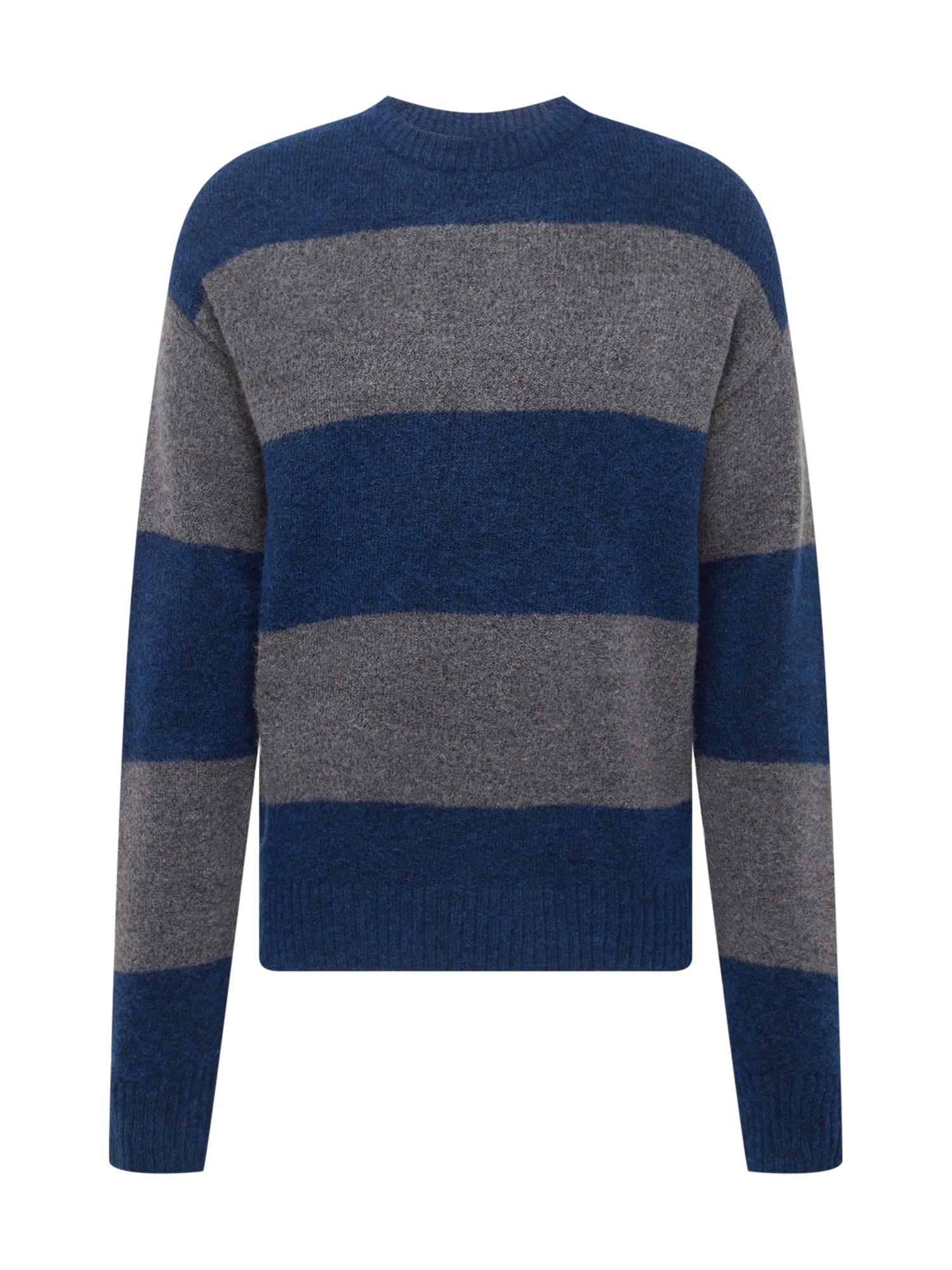JACK & JONES Pulover 'OLLIE'  mornarska / temno siva