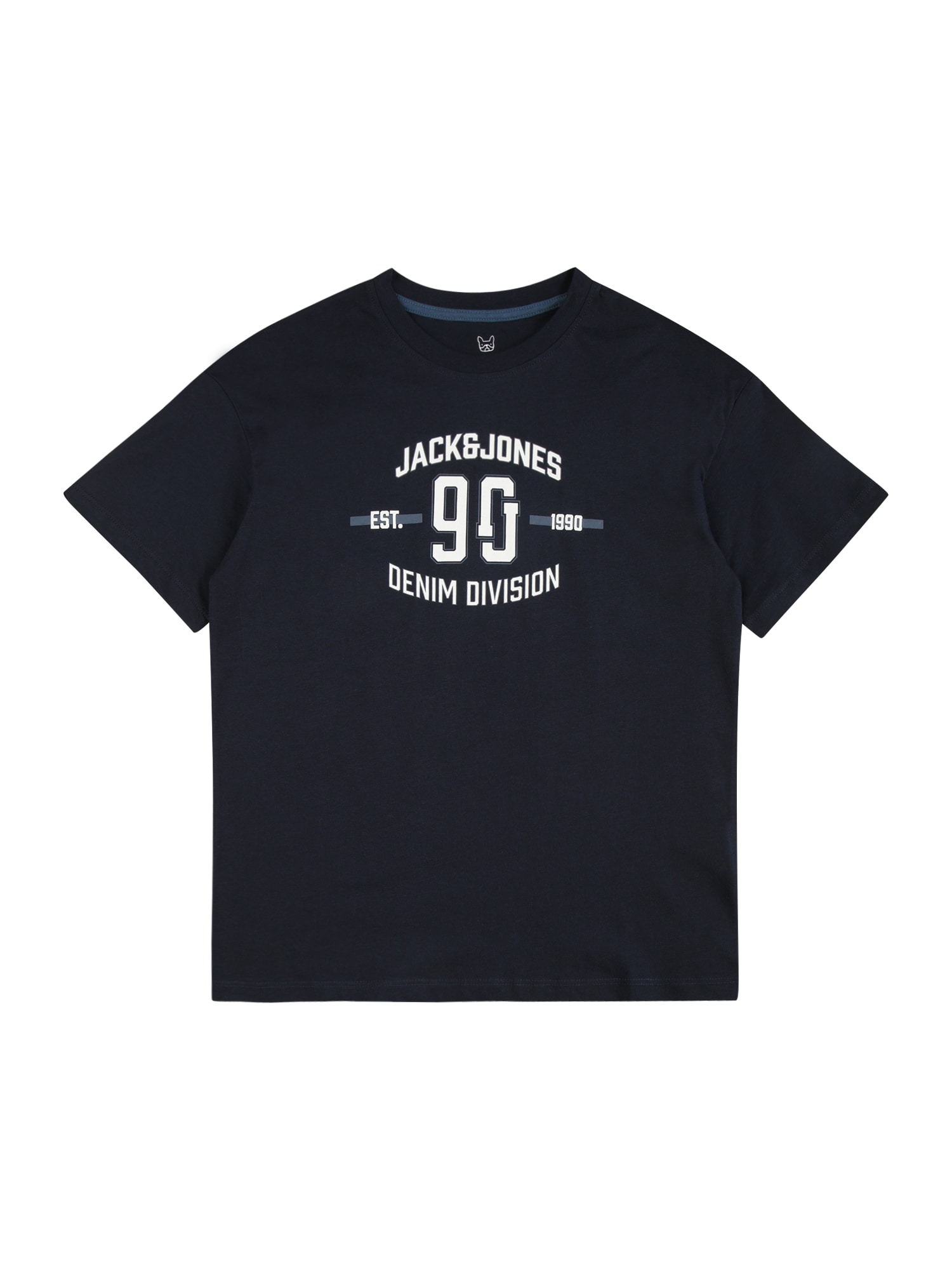 Jack & Jones Junior Majica 'DIVISION'  mornarska / dimno modra / bela