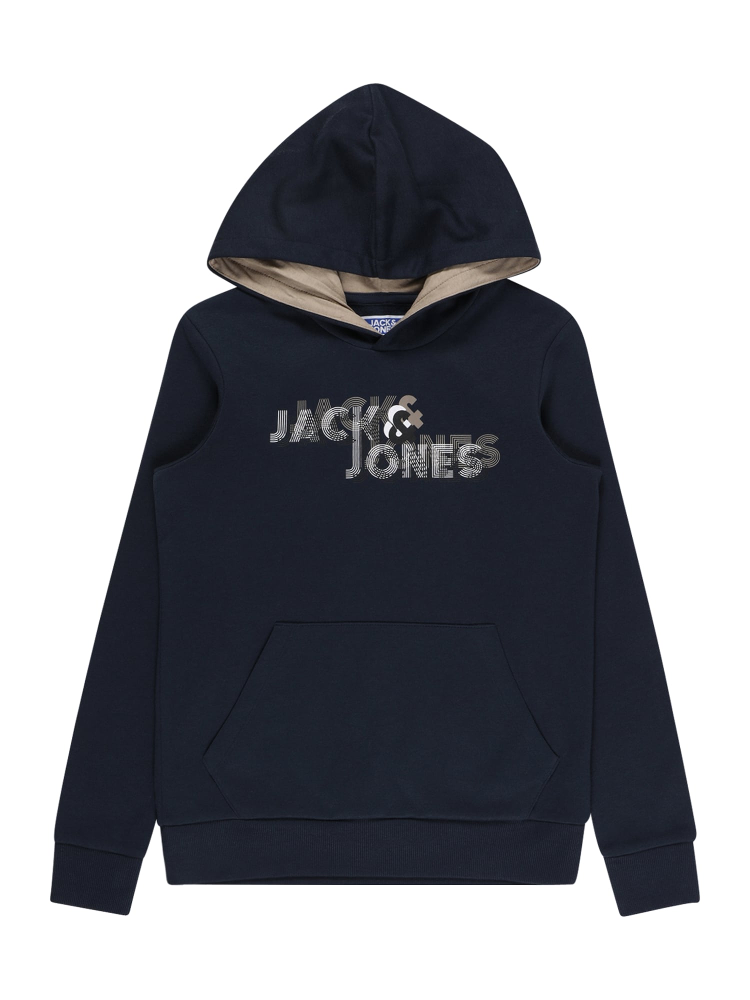 Jack & Jones Junior Majica 'FRIDAY'  mornarska / siva / bela