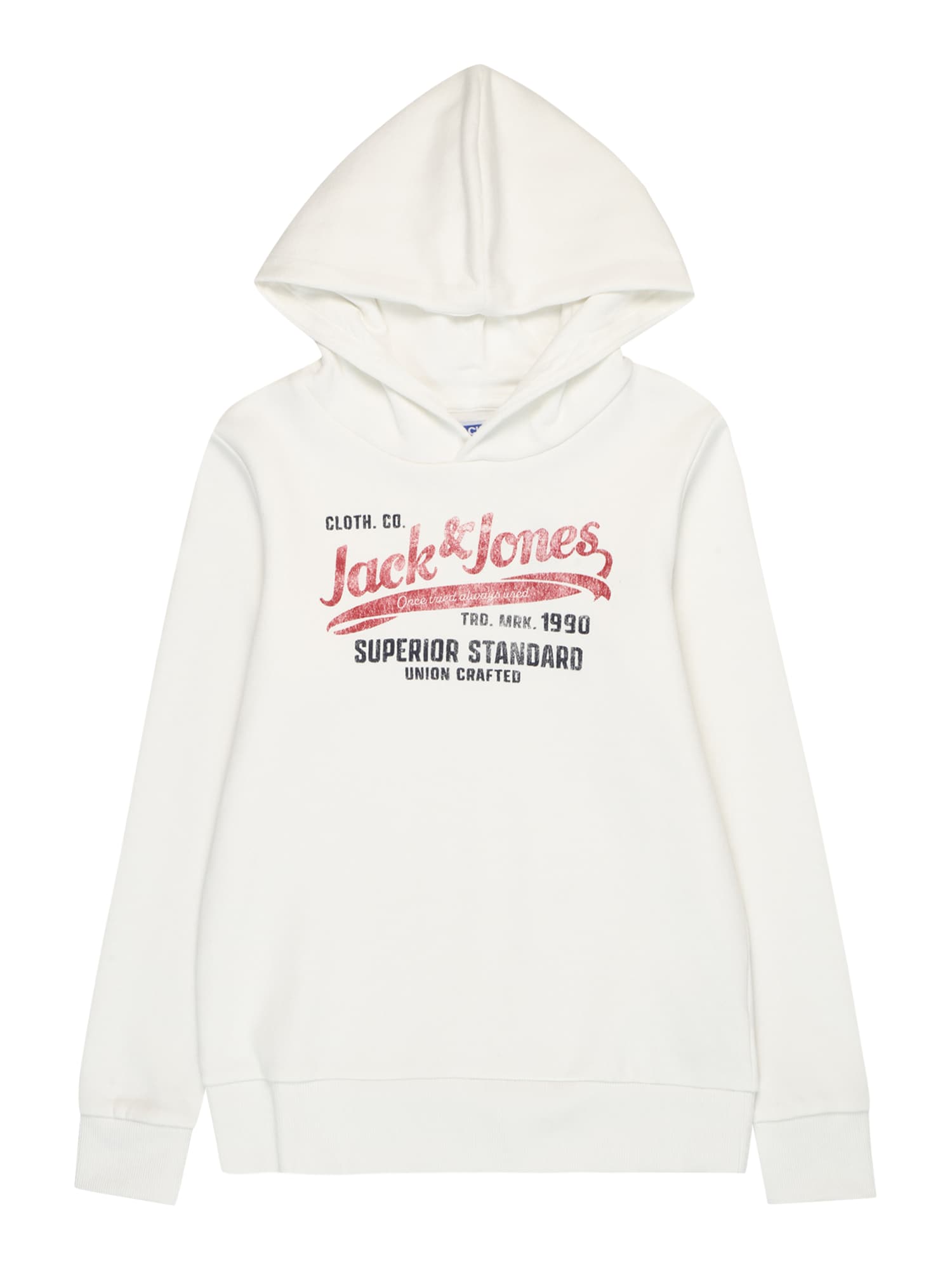 Jack & Jones Junior Majica  rdeča / črna / bela