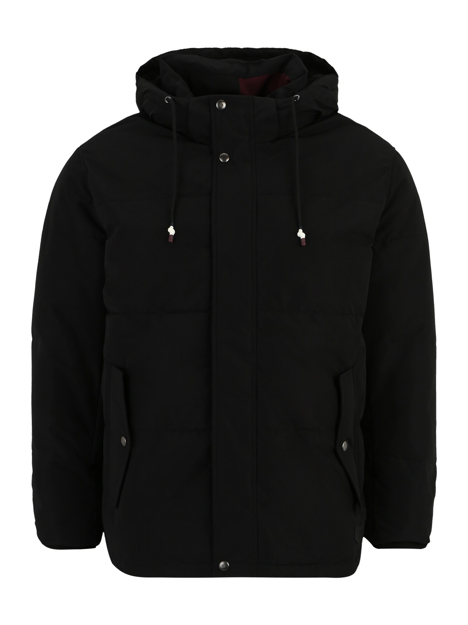 Jack & Jones Plus Prehodna jakna 'TIMO'  črna