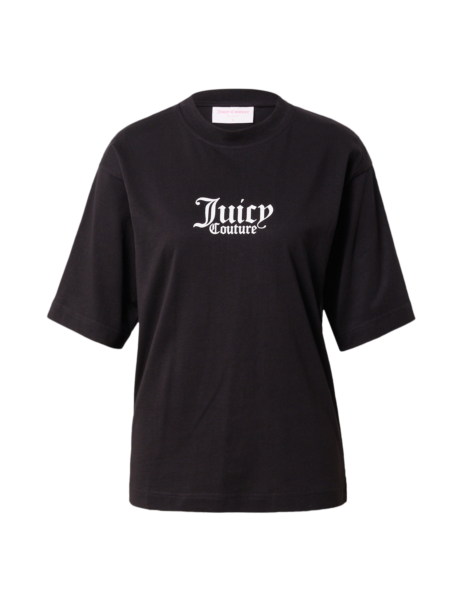 Juicy Couture Sport Funkcionalna majica  črna / bela