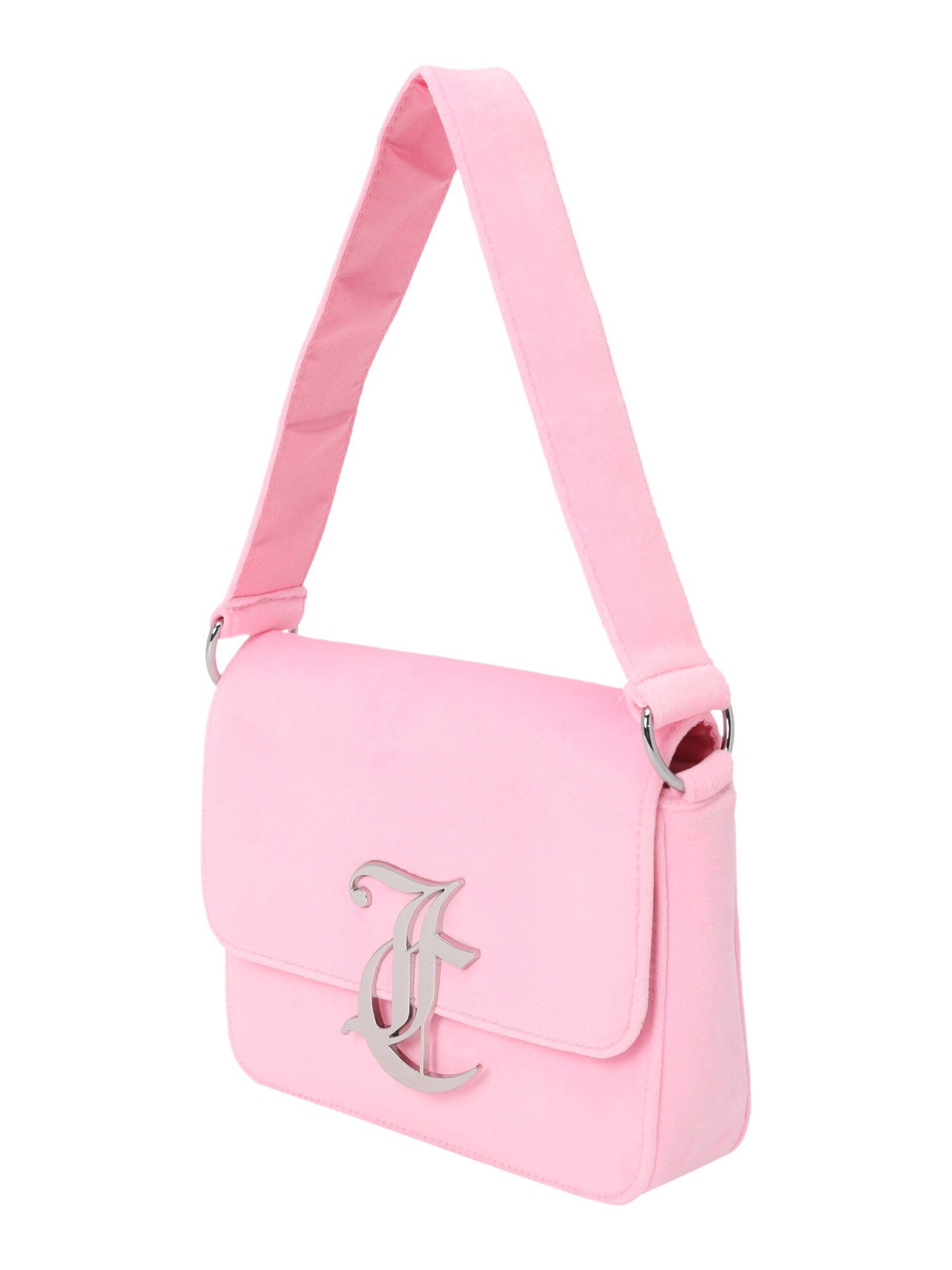 Juicy Couture White Label Torba za čez ramo 'ELIZE'  pastelno roza / srebrna