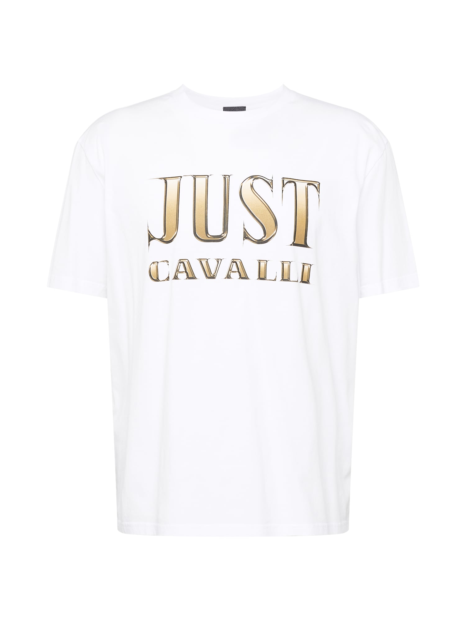 Just Cavalli Majica  chamois / črna / bela