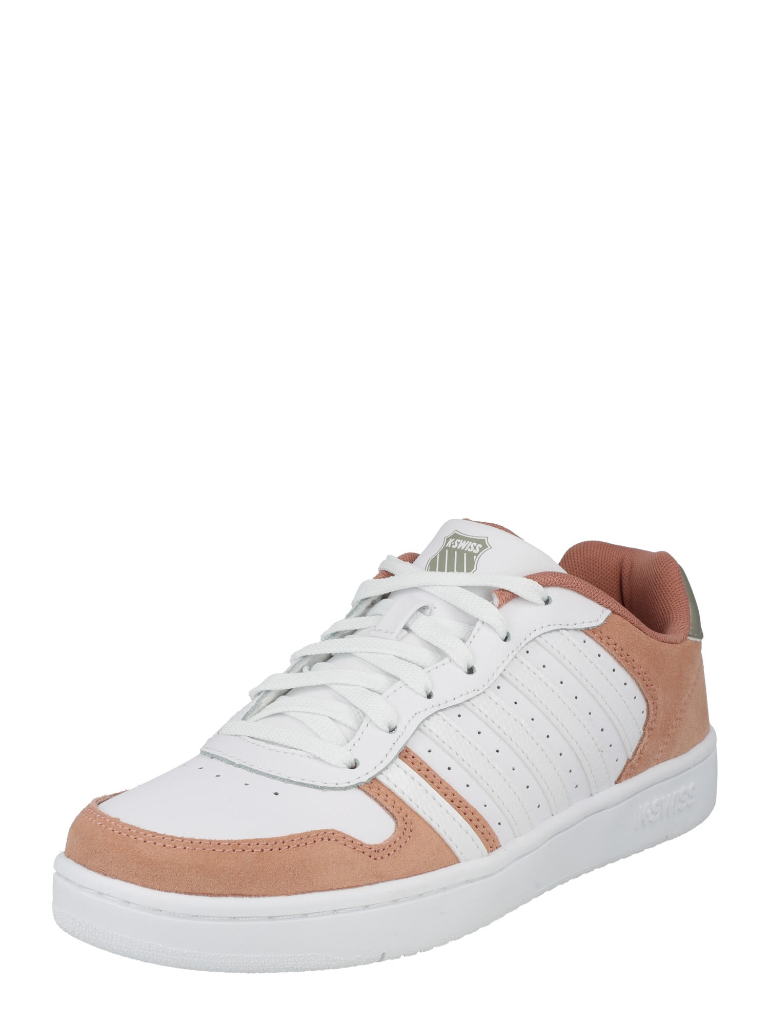 K-SWISS Nizke superge 'Court Palisades'  rjava / bela